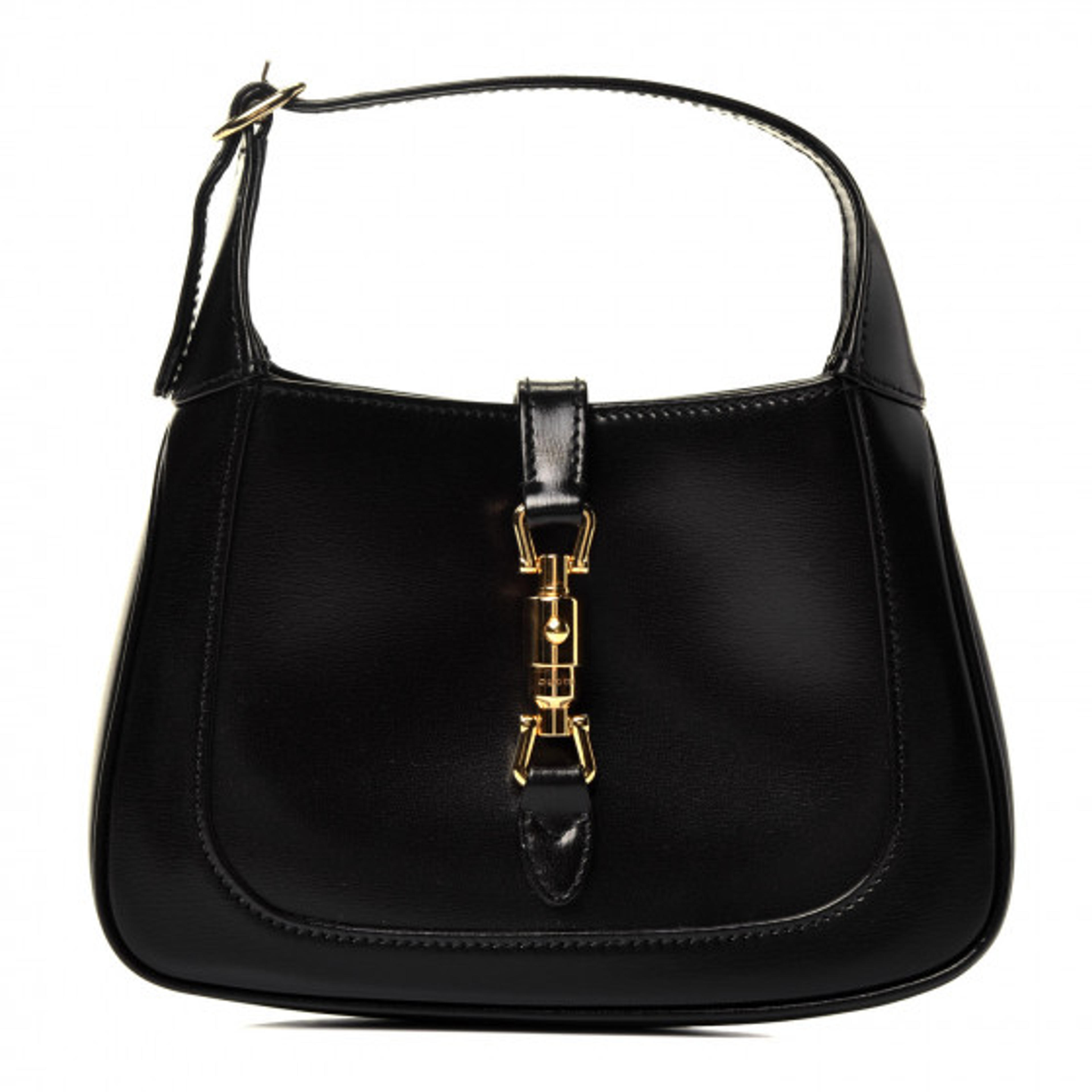 GUCCI Calfskin Jackie 1961 Mini Hobo Black 759151 | FASHIONPHILE