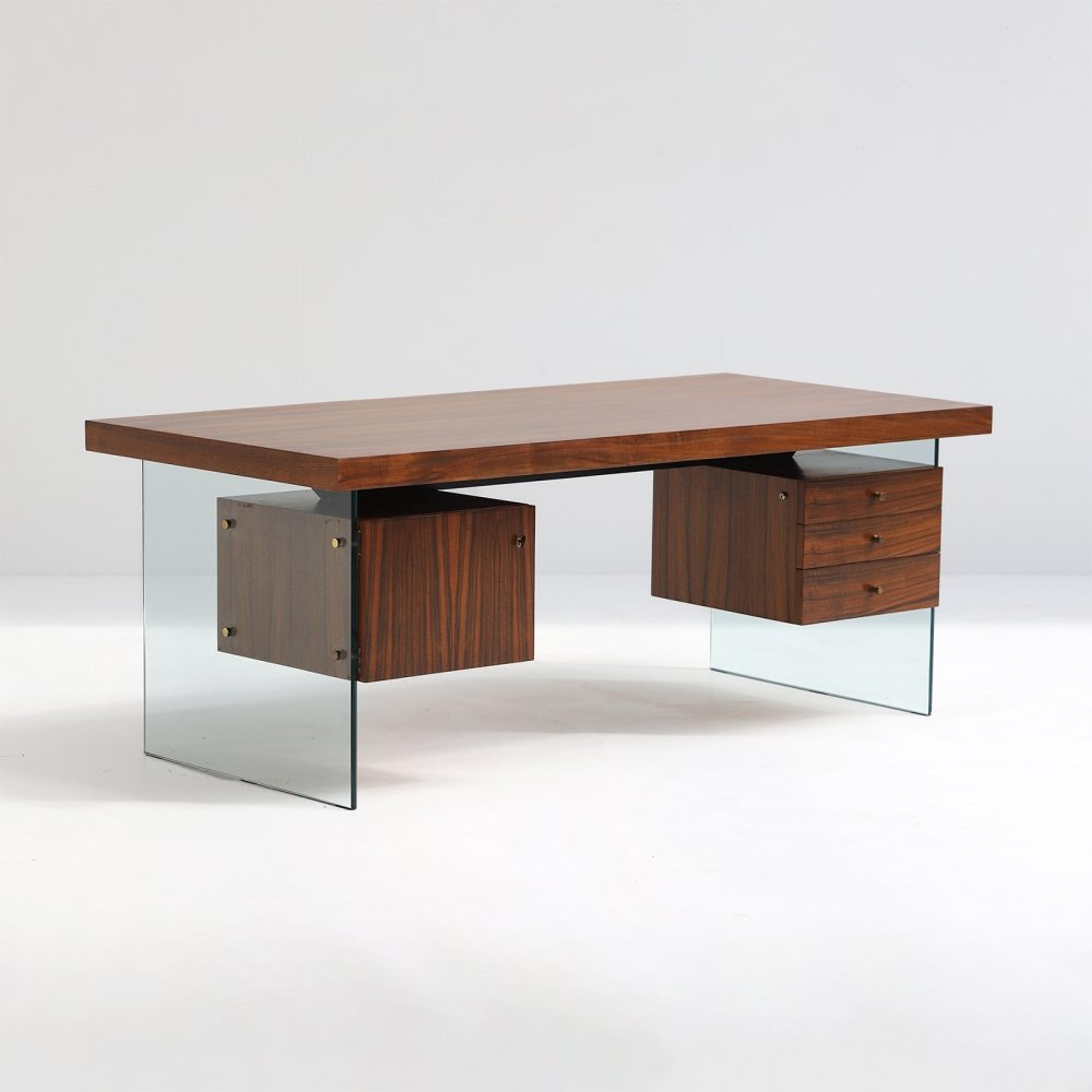 Writing desk by Jos de Mey for Van Den Berghe Pauvers, 1960s | #246012