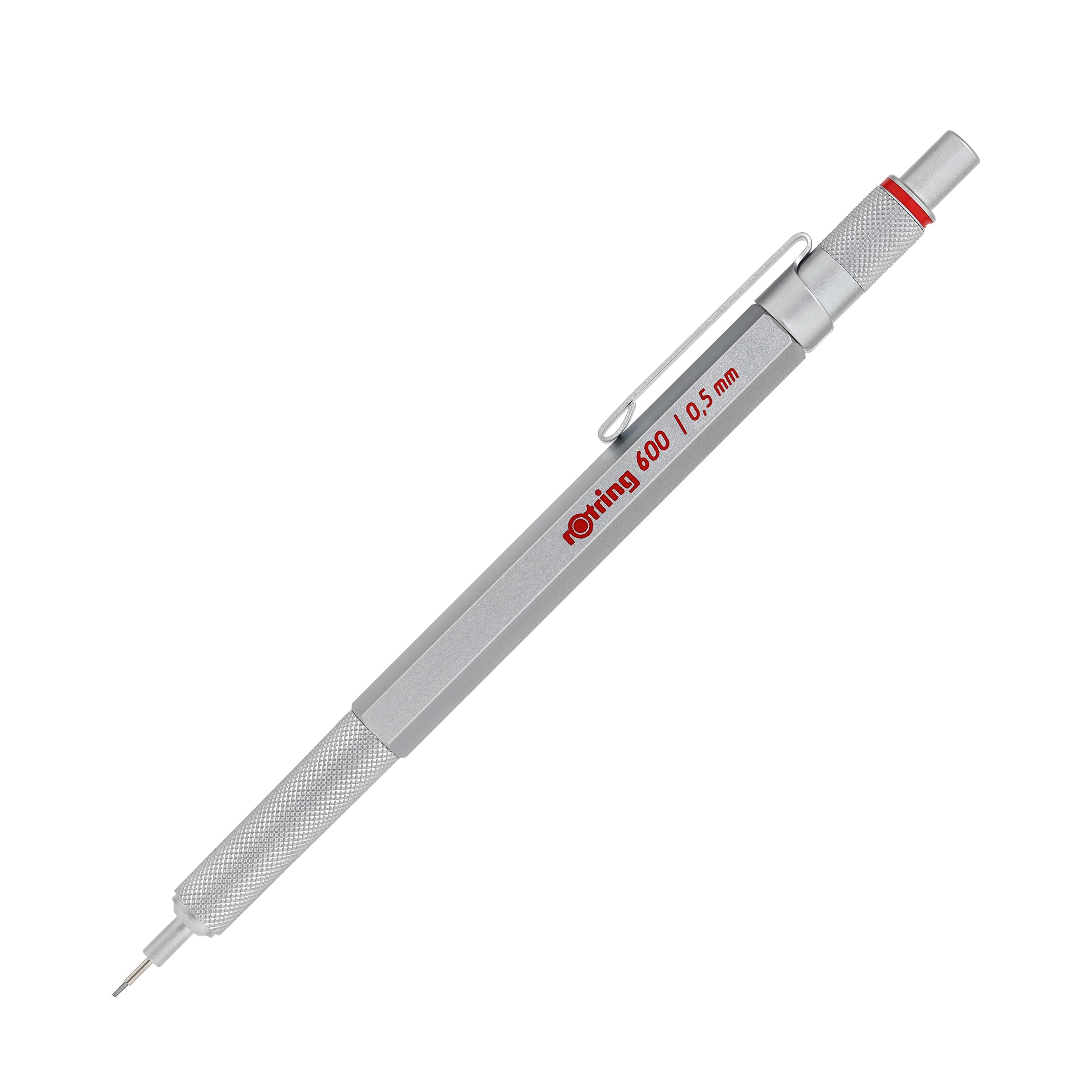 rOtring 600 Mechanical Pencil 0.5 mm Silver Barrel