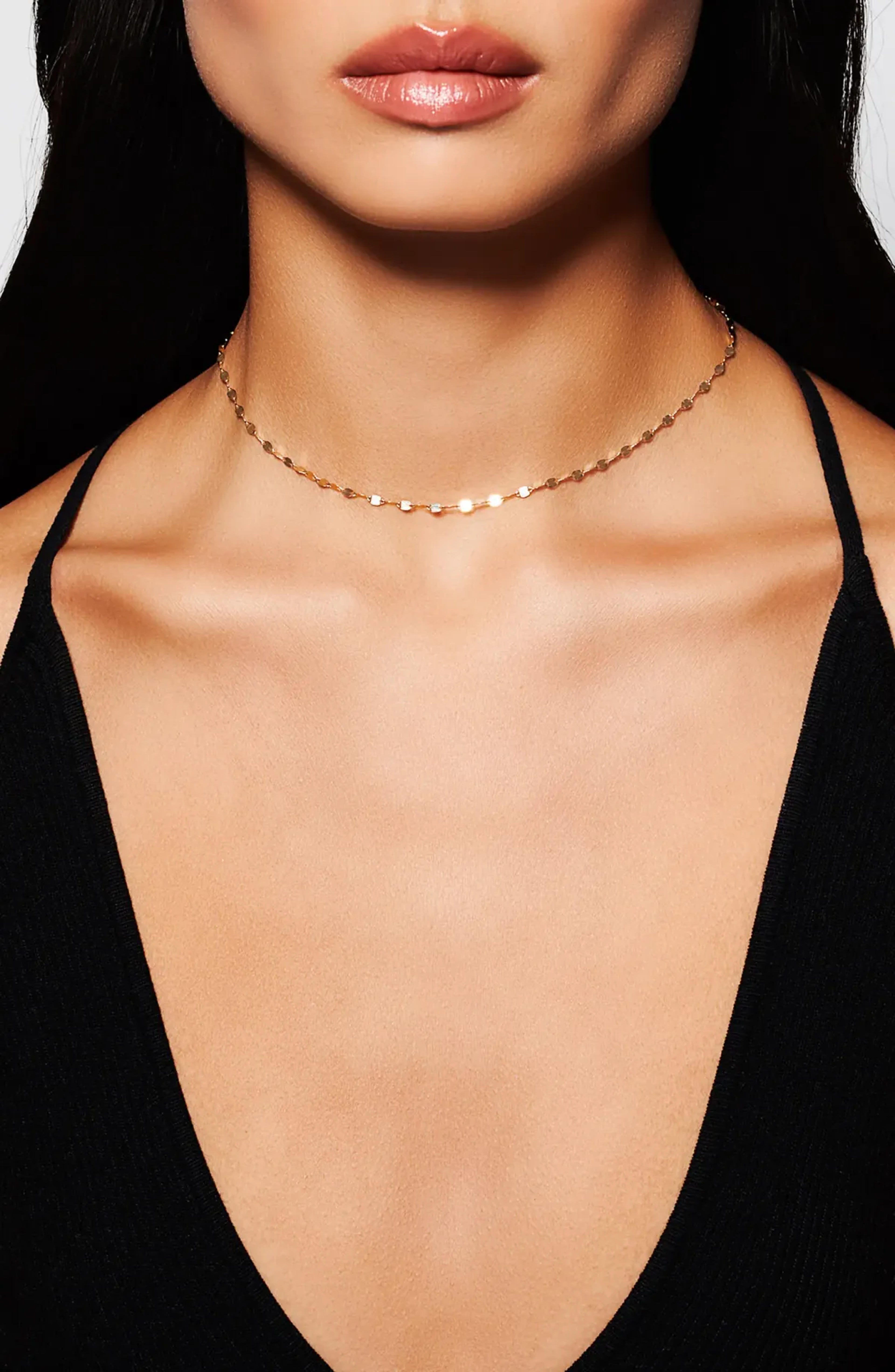 Mega Gloss Blake Chain Choker Necklace