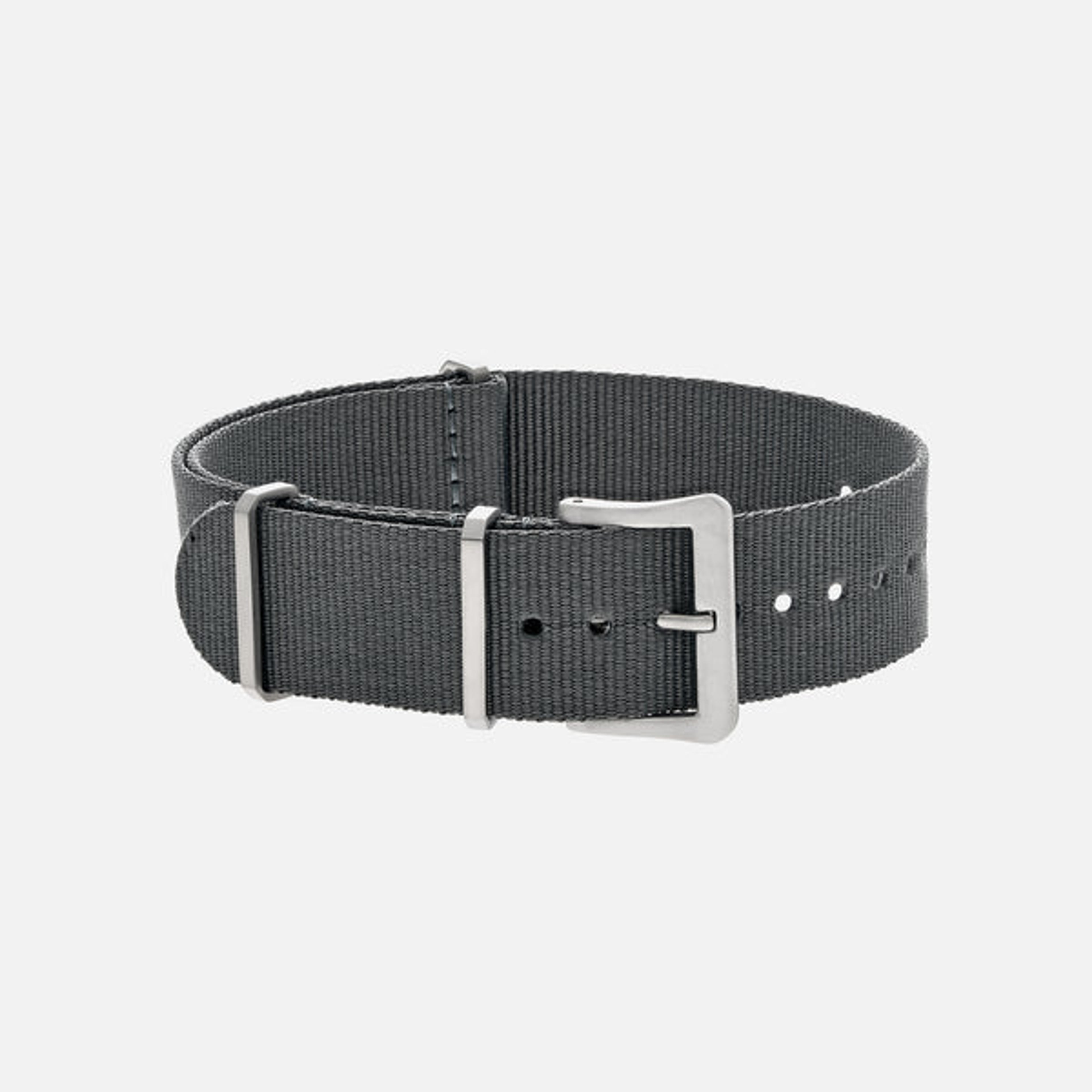 The Sumba Nylon Watch Strap in Grey - HODINKEE Shop