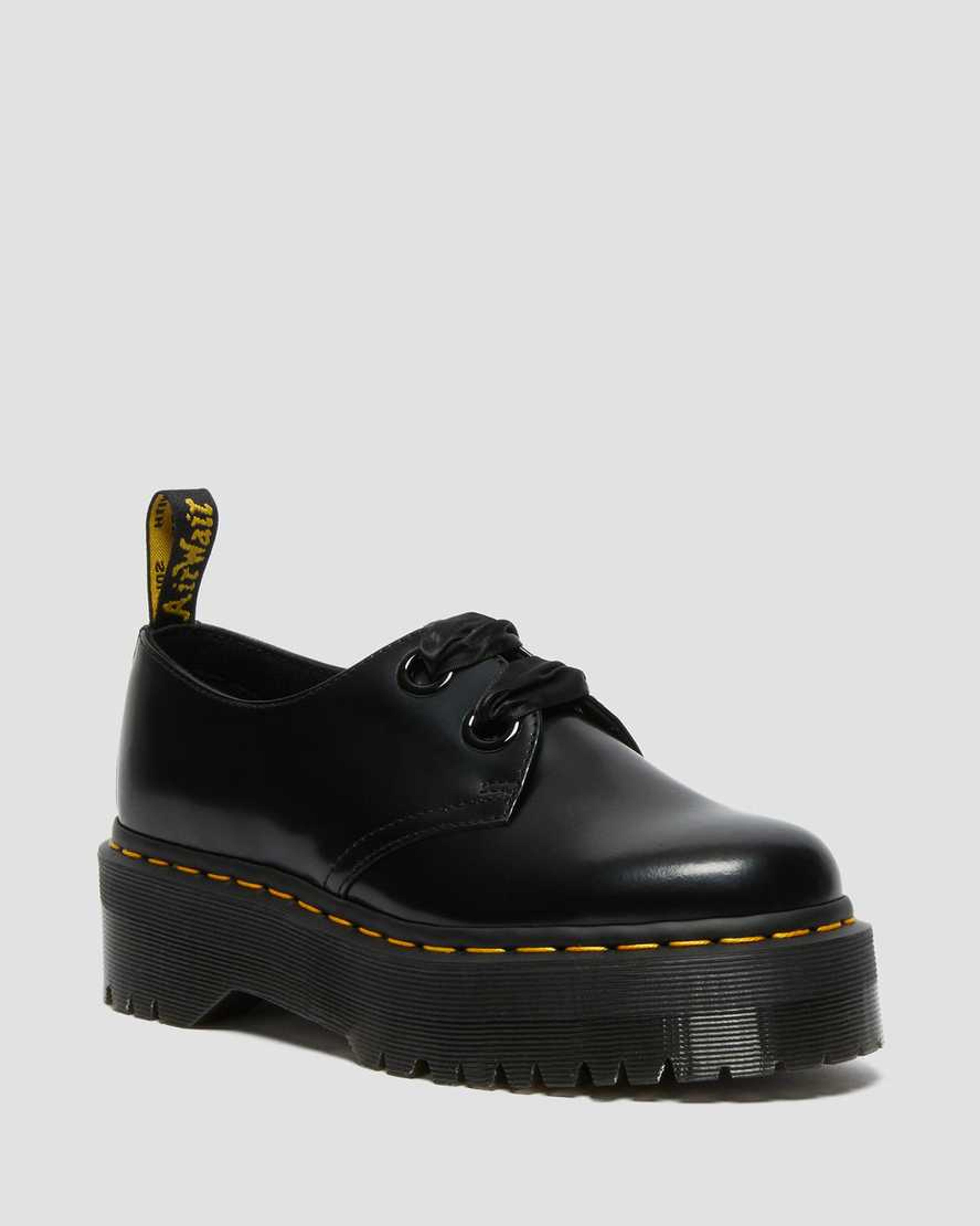 Holly Women's Leather Platform Shoes | Dr. Martens