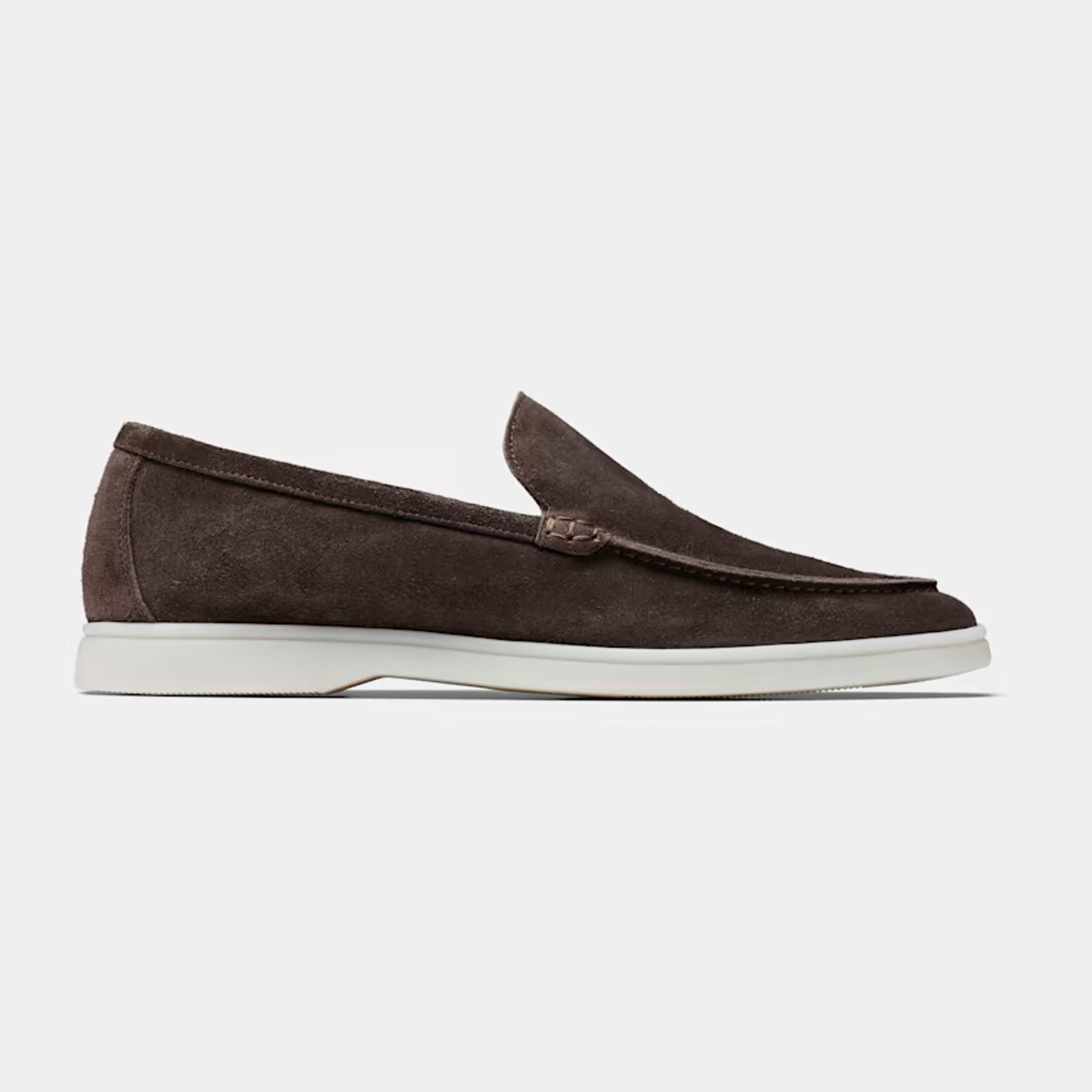 Dark Brown Slip-On | Calf Suede | SUITSUPPLY US