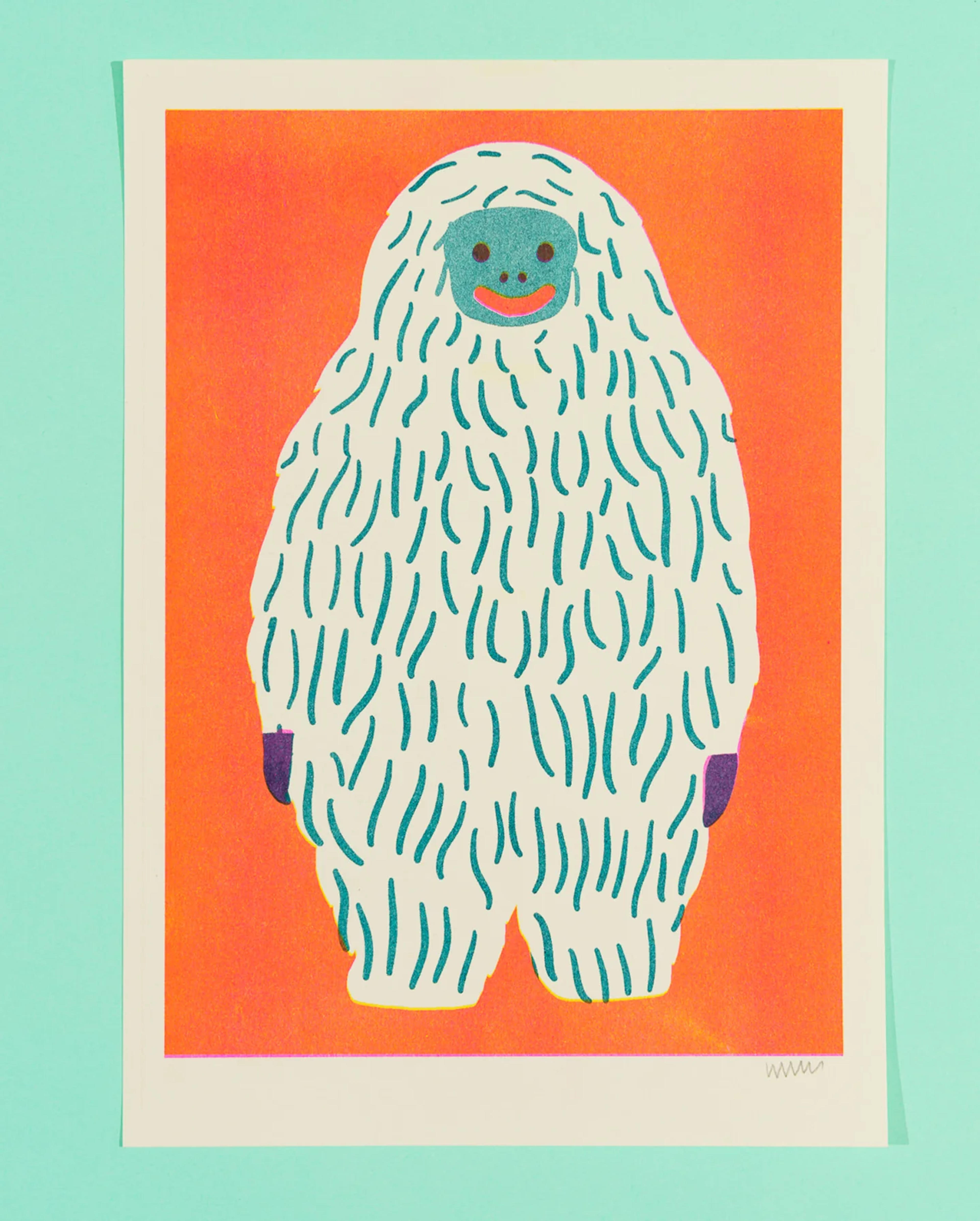 Yeti Print – Naomi Wilkinson