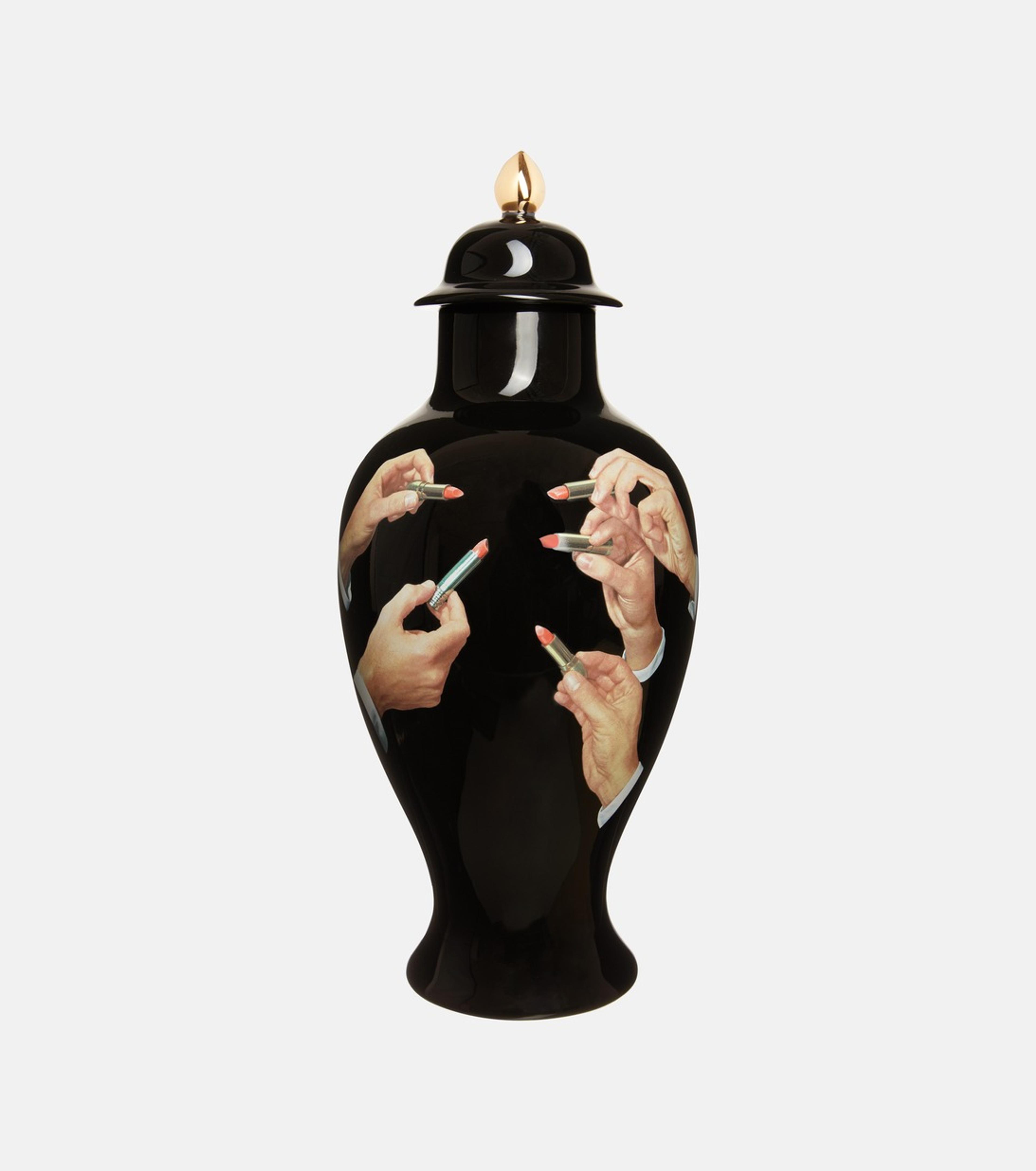 Lipsticks Vase in Black - Seletti | Mytheresa