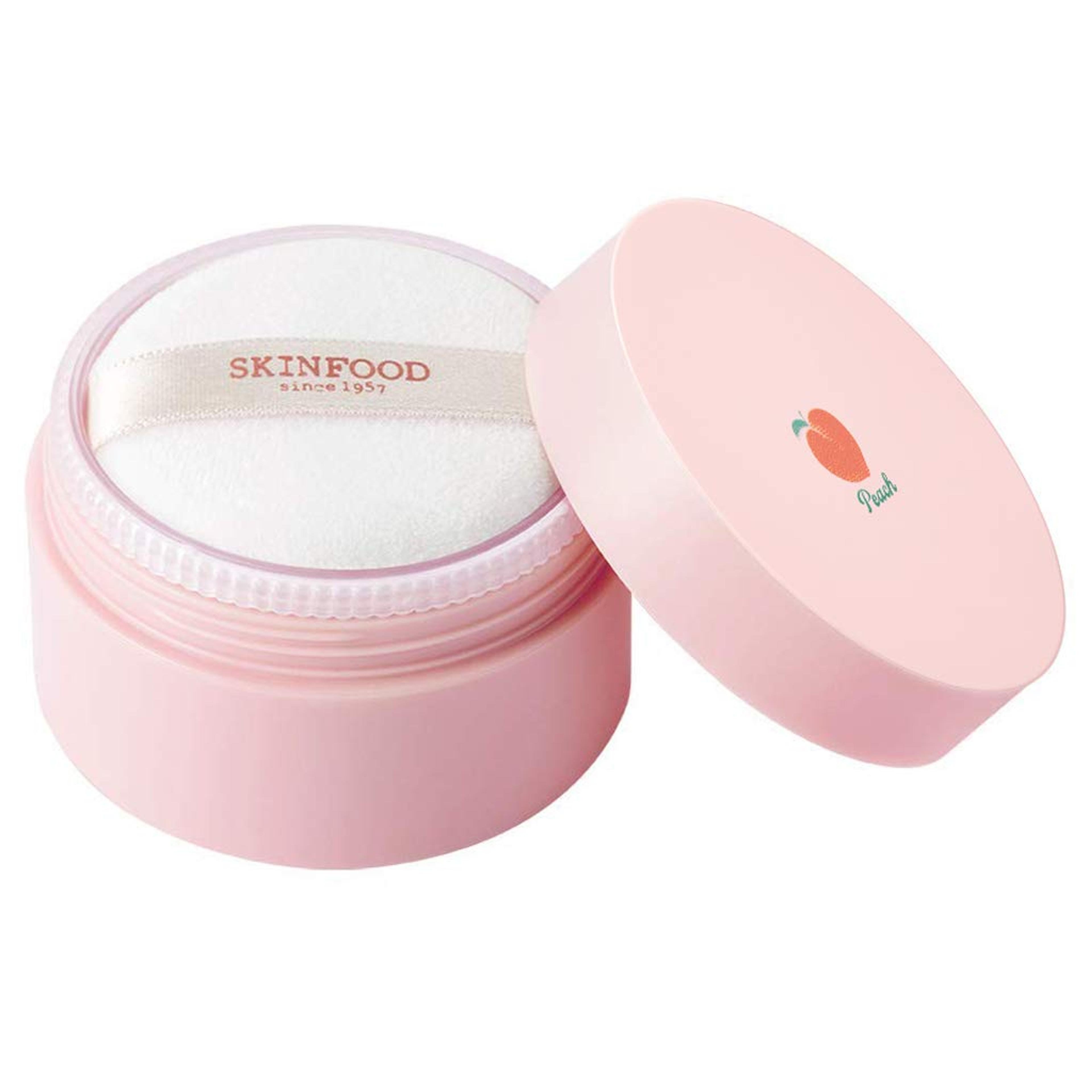 SKINFOOD Peach Cotton Multi Finish Powder 15g - Korean Peach Extract & Calamin Sebum Control Face Powder - Silky Setting Powder - Setting Powder for Oily Skin - Sweet Peach Scent for Soft Skin : Amazon.co.uk: Beauty