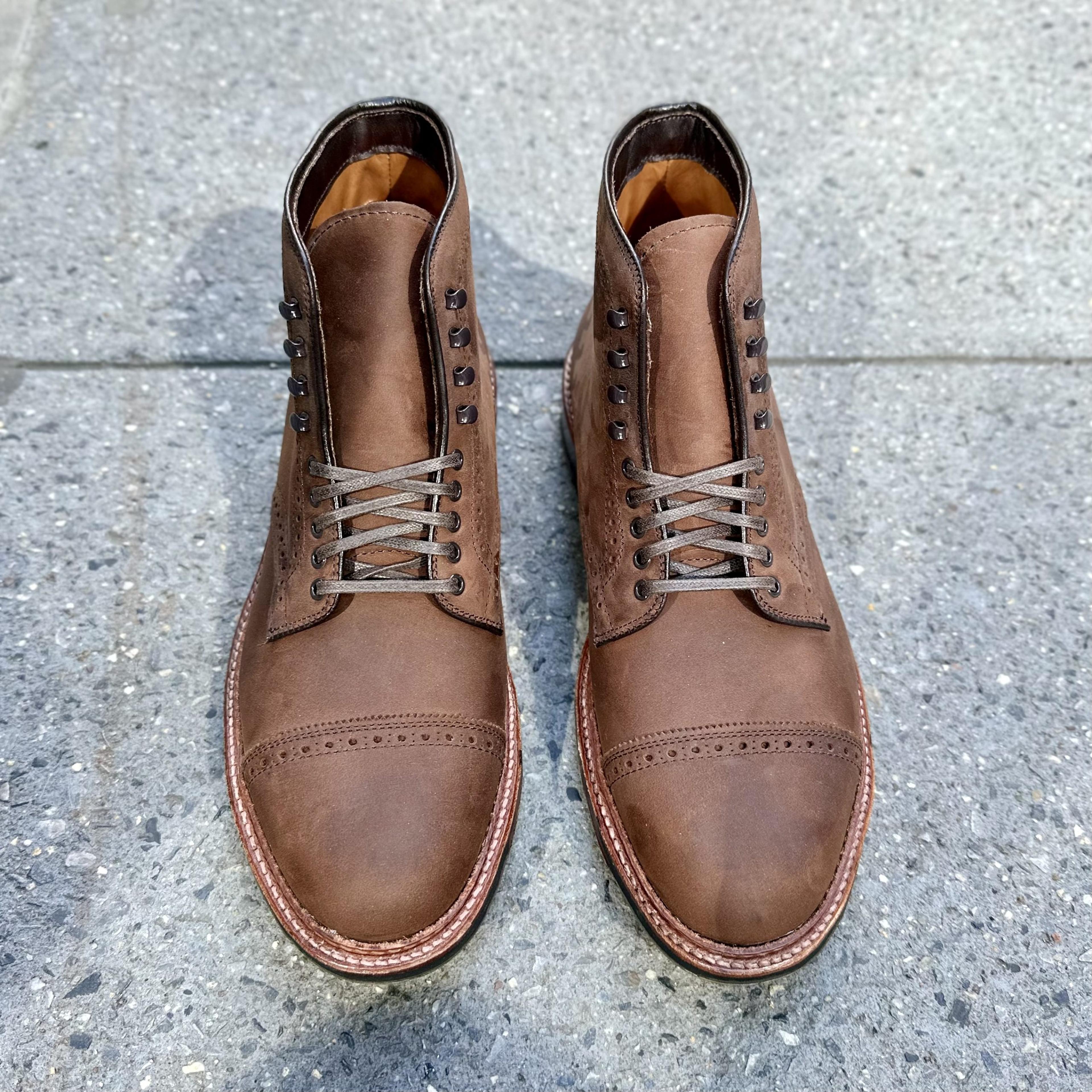 The Shaking BootTobacco Smooth ChamoisD2817HC | Alden Shoes Madison Avenue New York