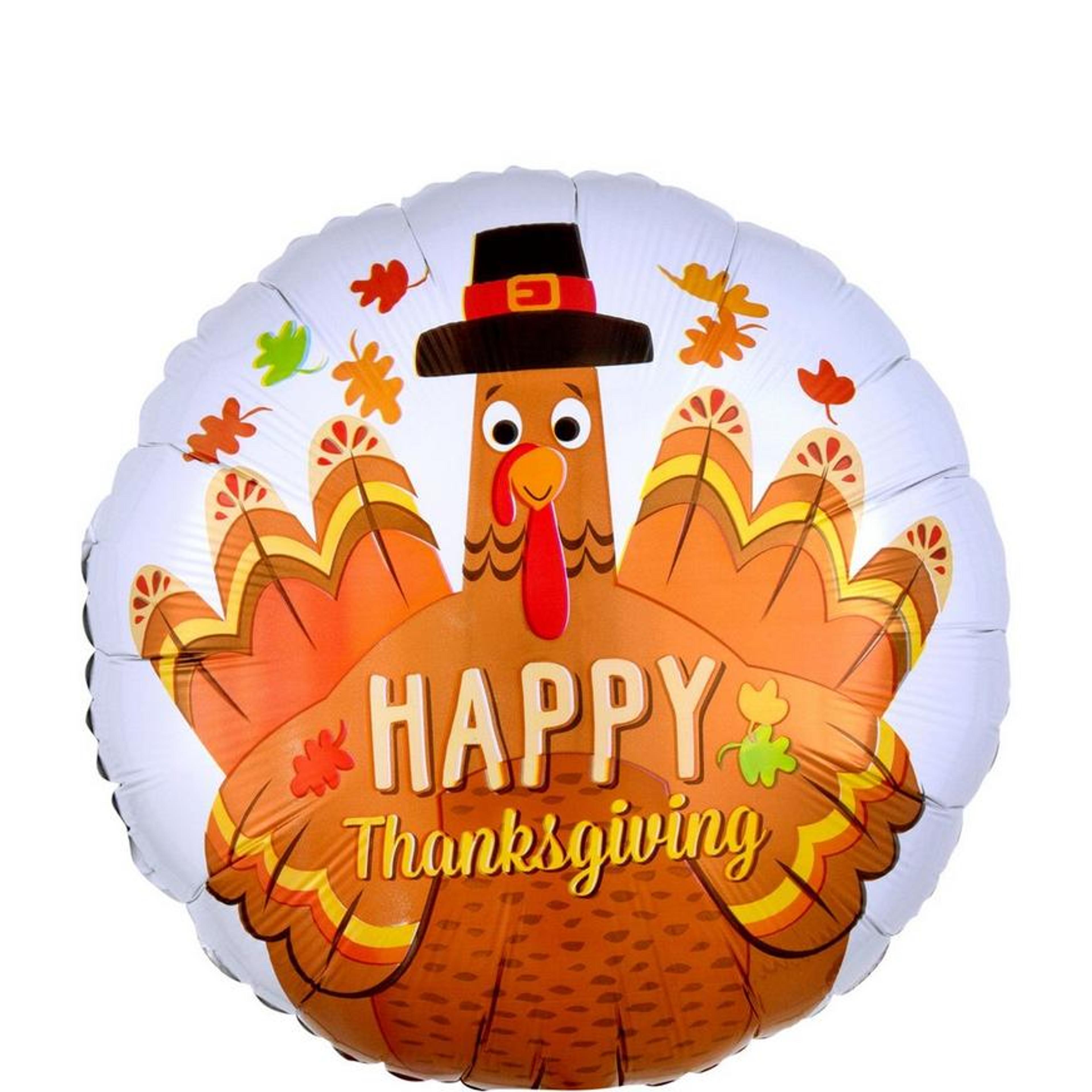 Happy Thanksgiving Turkey Balloon 17in | Party City