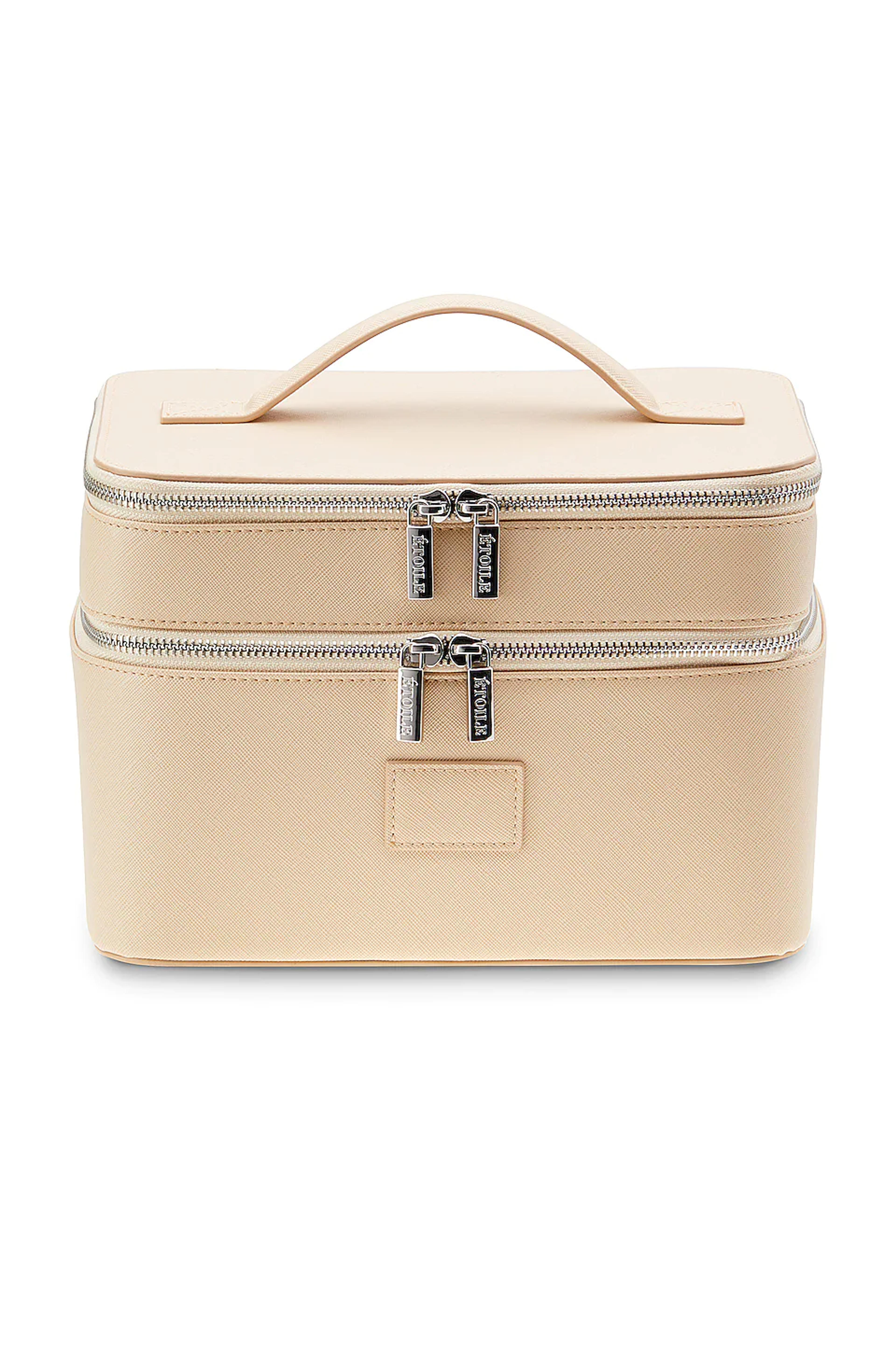 ETOILE COLLECTIVE Duo Vanity Case in Beige from Revolve.com