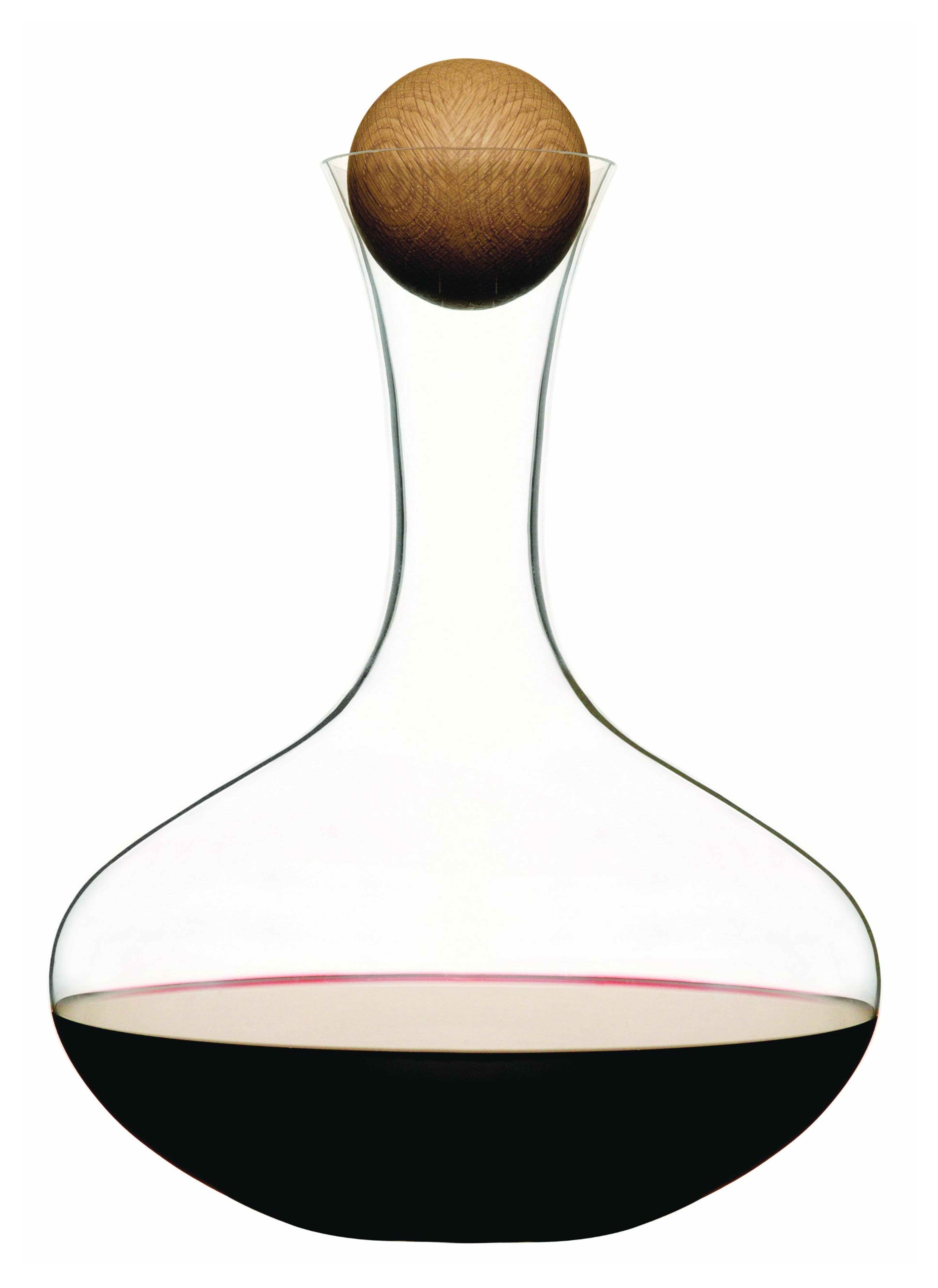 Sagaform Wine Carafe with Oak Stopper