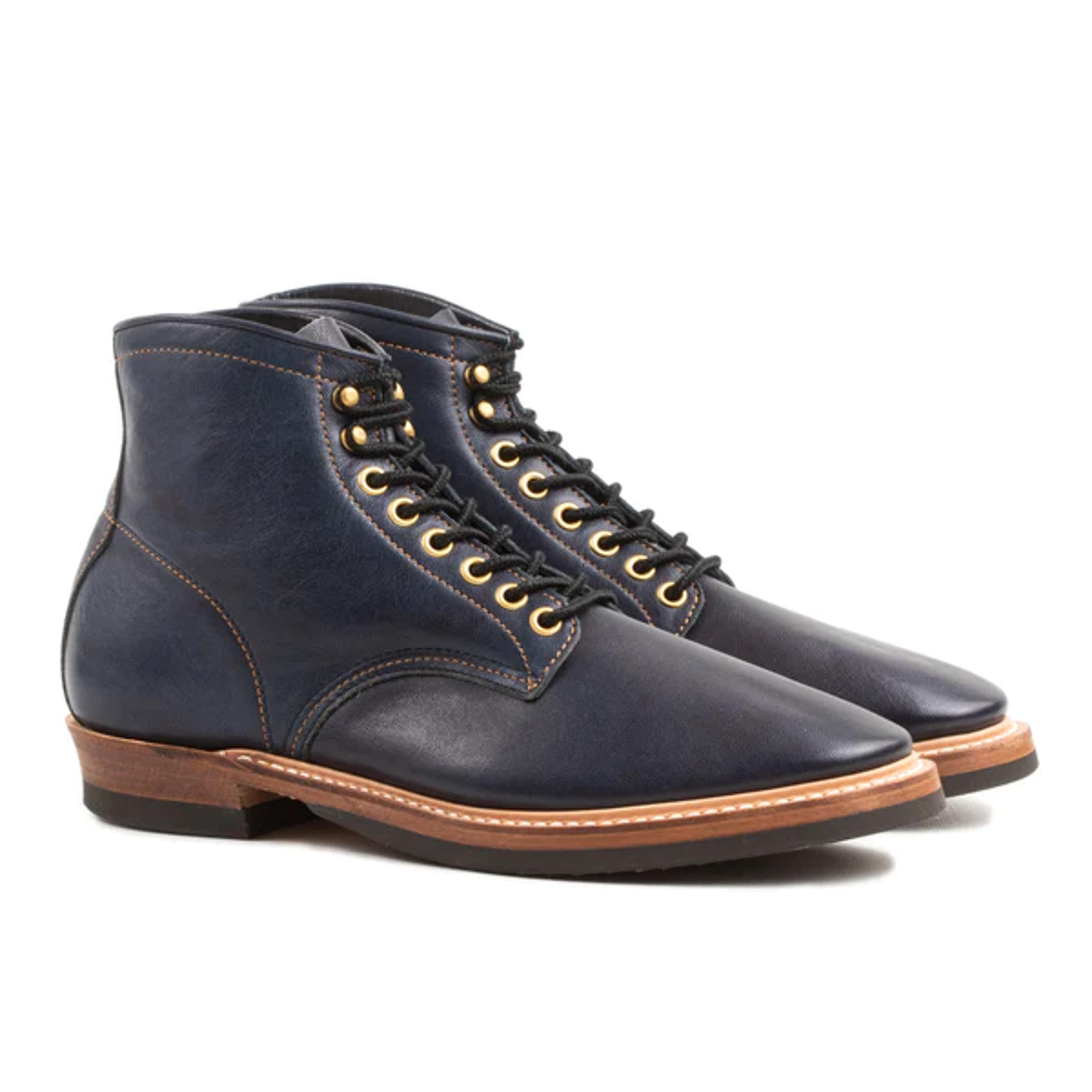 Y'2 Leather Work Boot - Indigo Horse (IS-02) - Standard & Strange