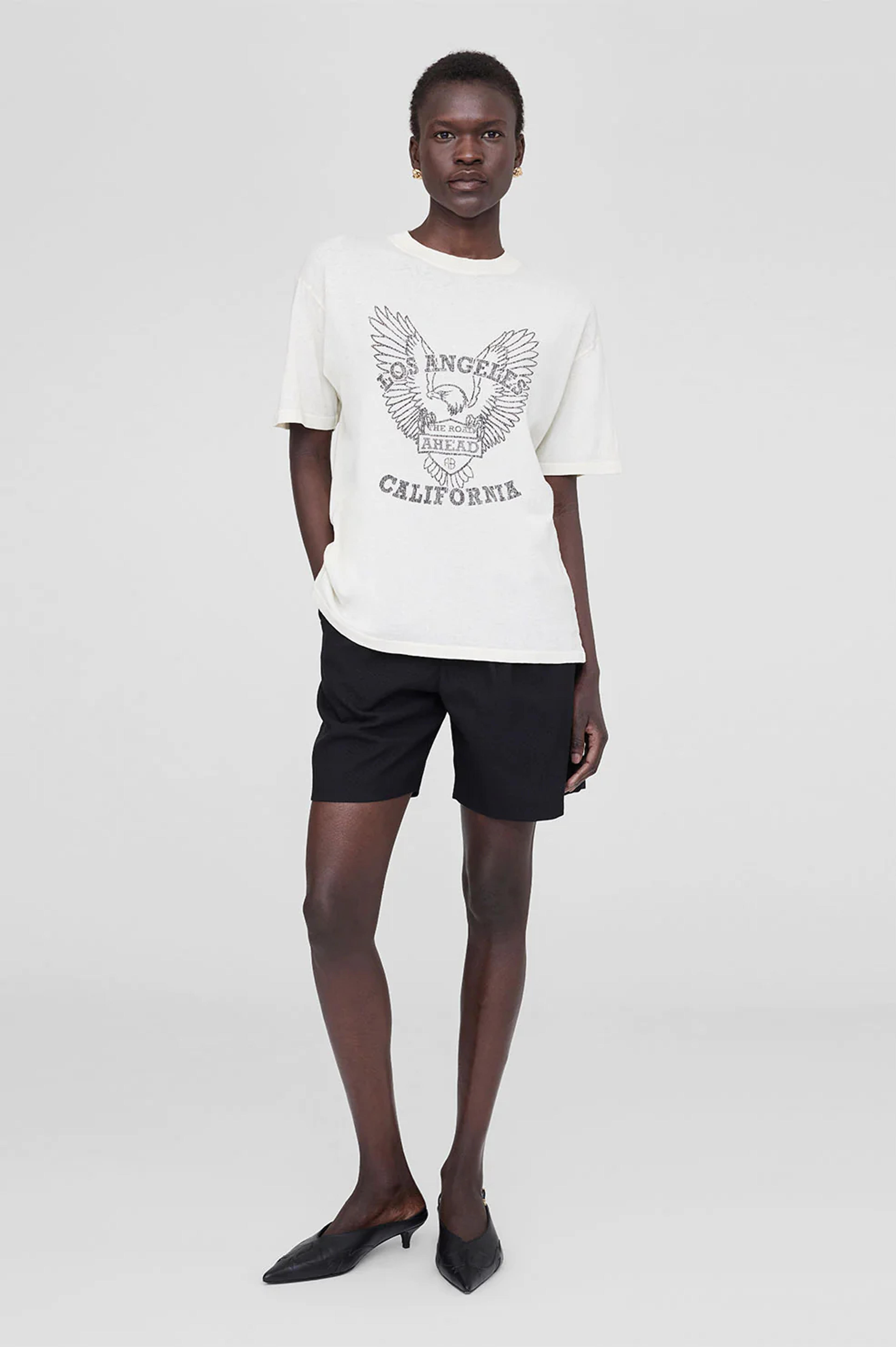 Milo Tee Black Eagle - Off White