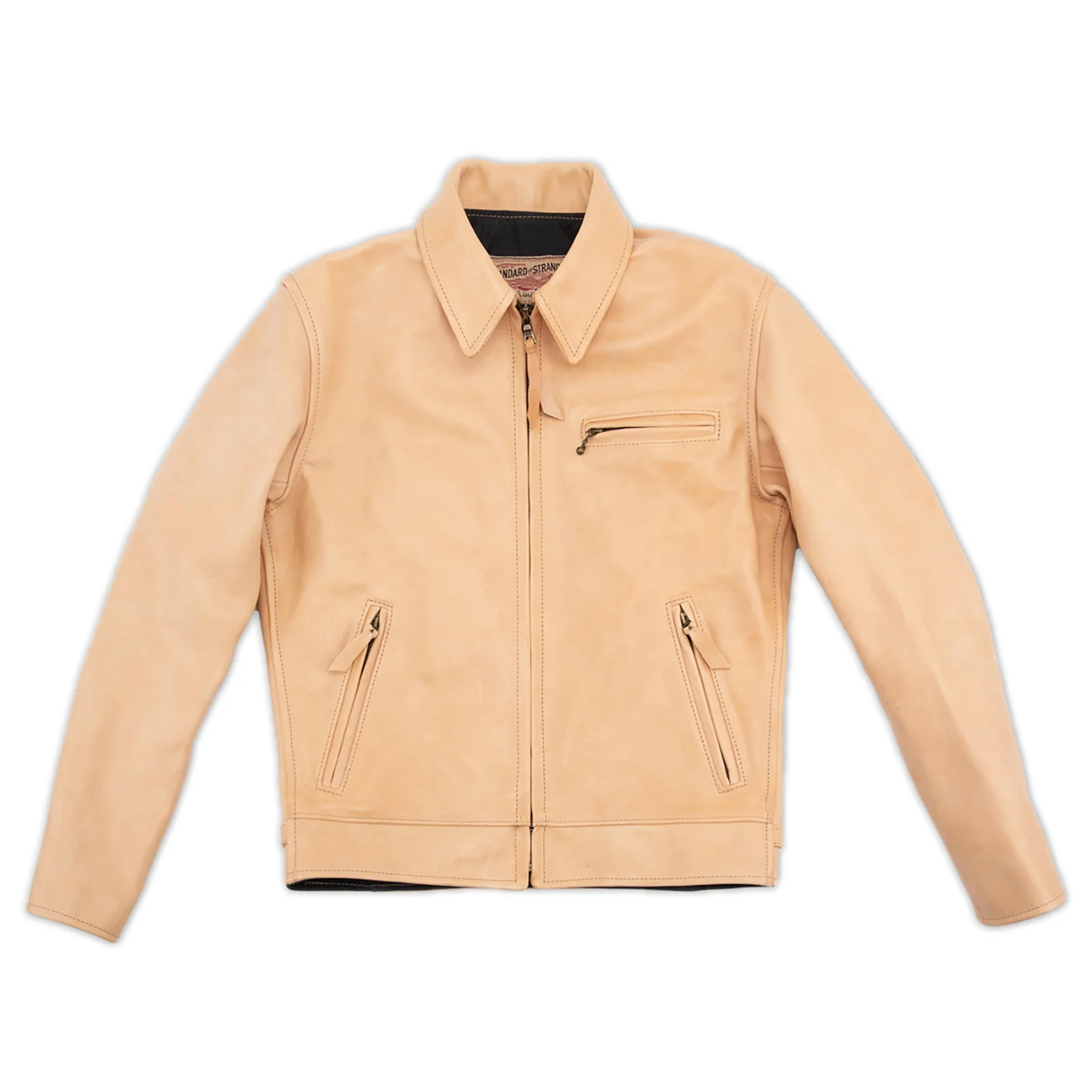 S&S x SB Vanishing Point Horsehide Leather Jacket