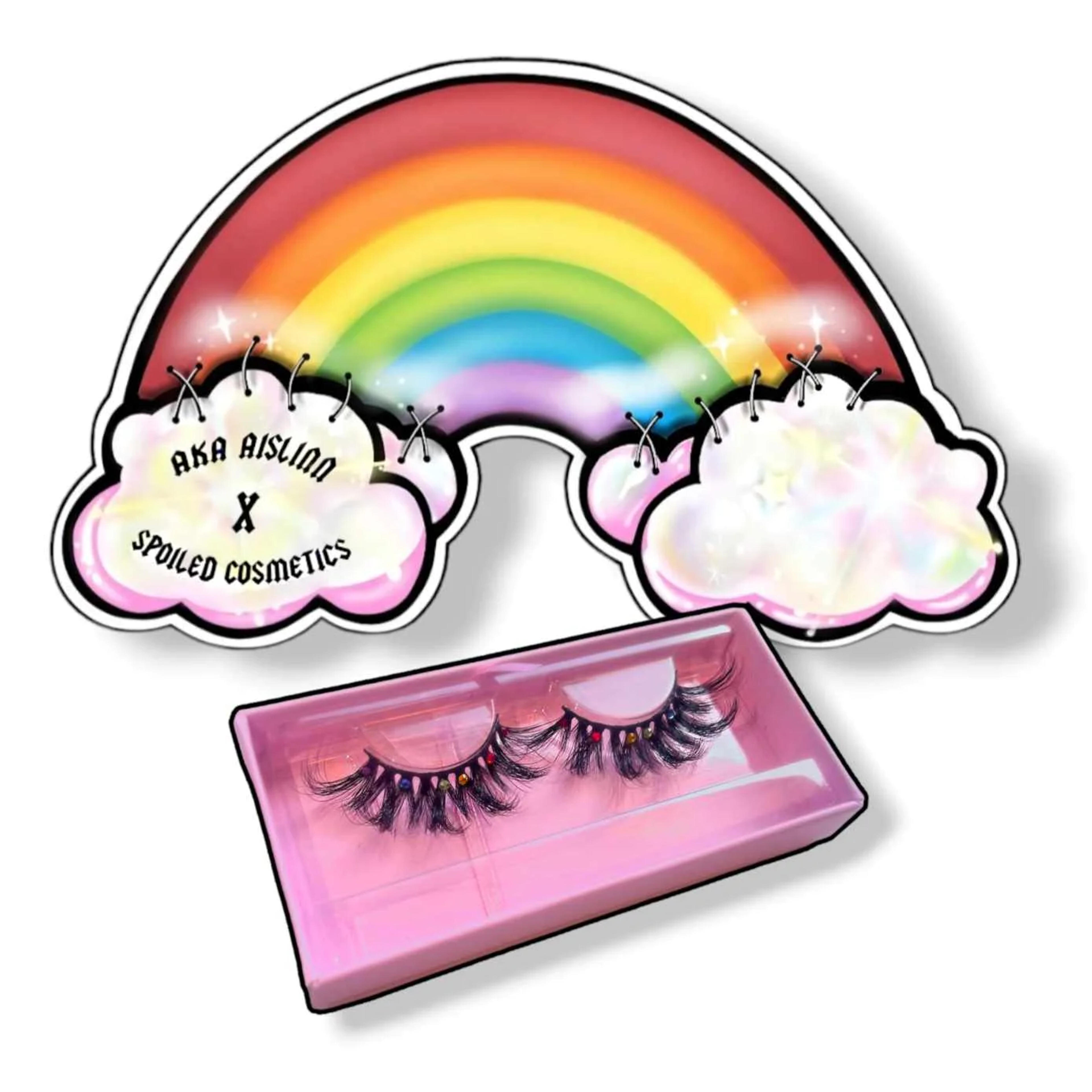 Stay weird + over rainbow lashes Aka Aislinn | Spoiled Lips