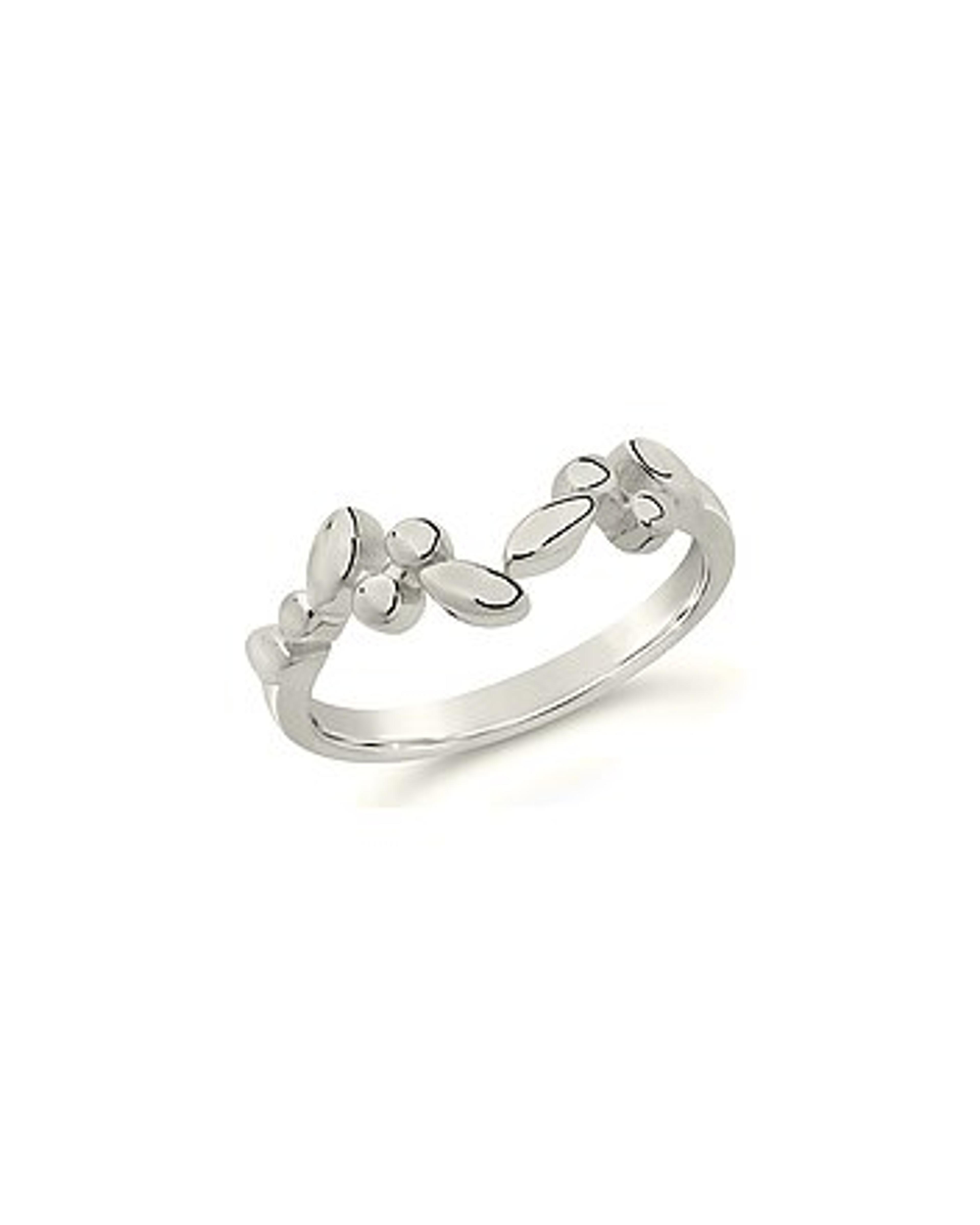 Sterling Forever Silver Ivy Vine Open Ring