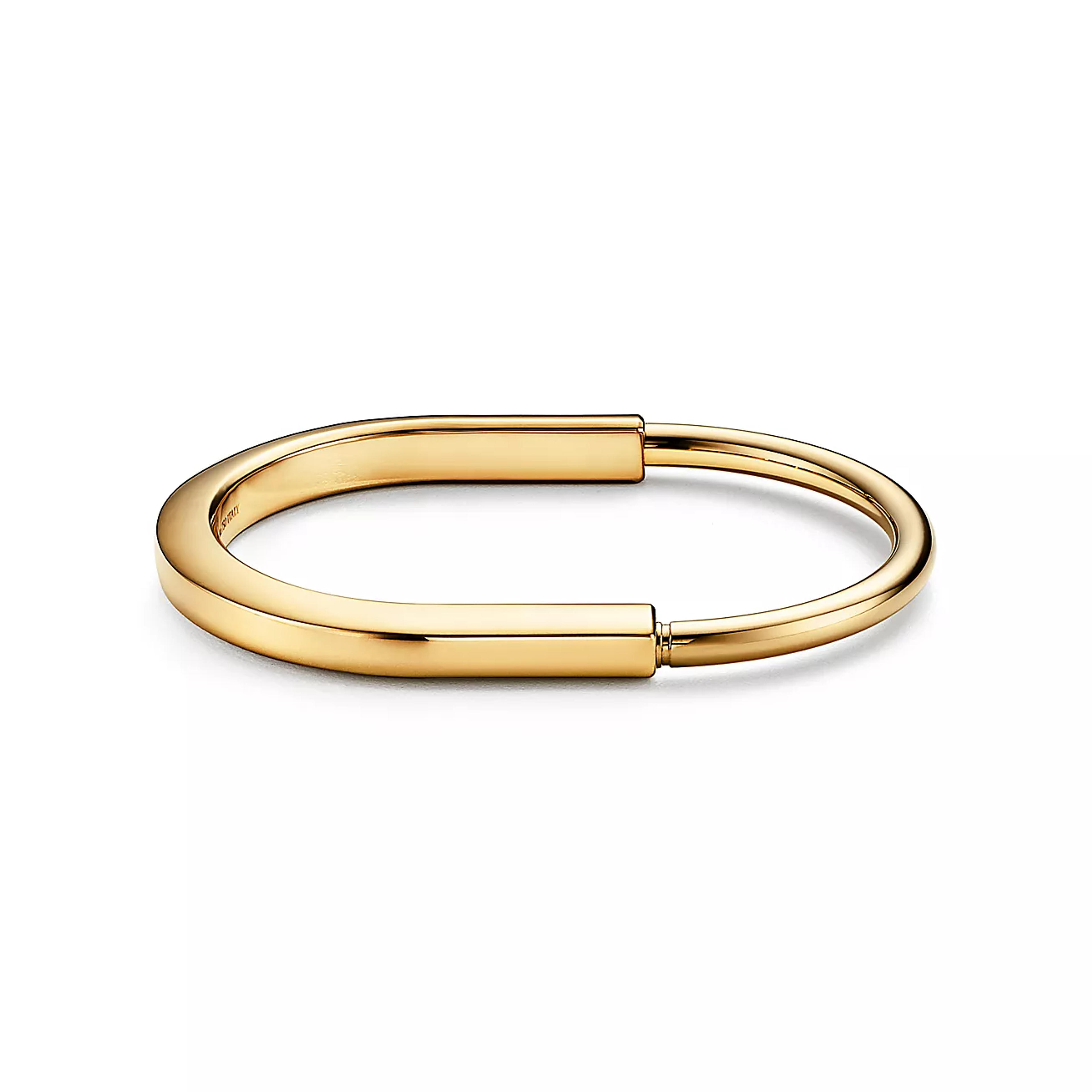 Tiffany Lock Bangle in Yellow Gold | Tiffany & Co.