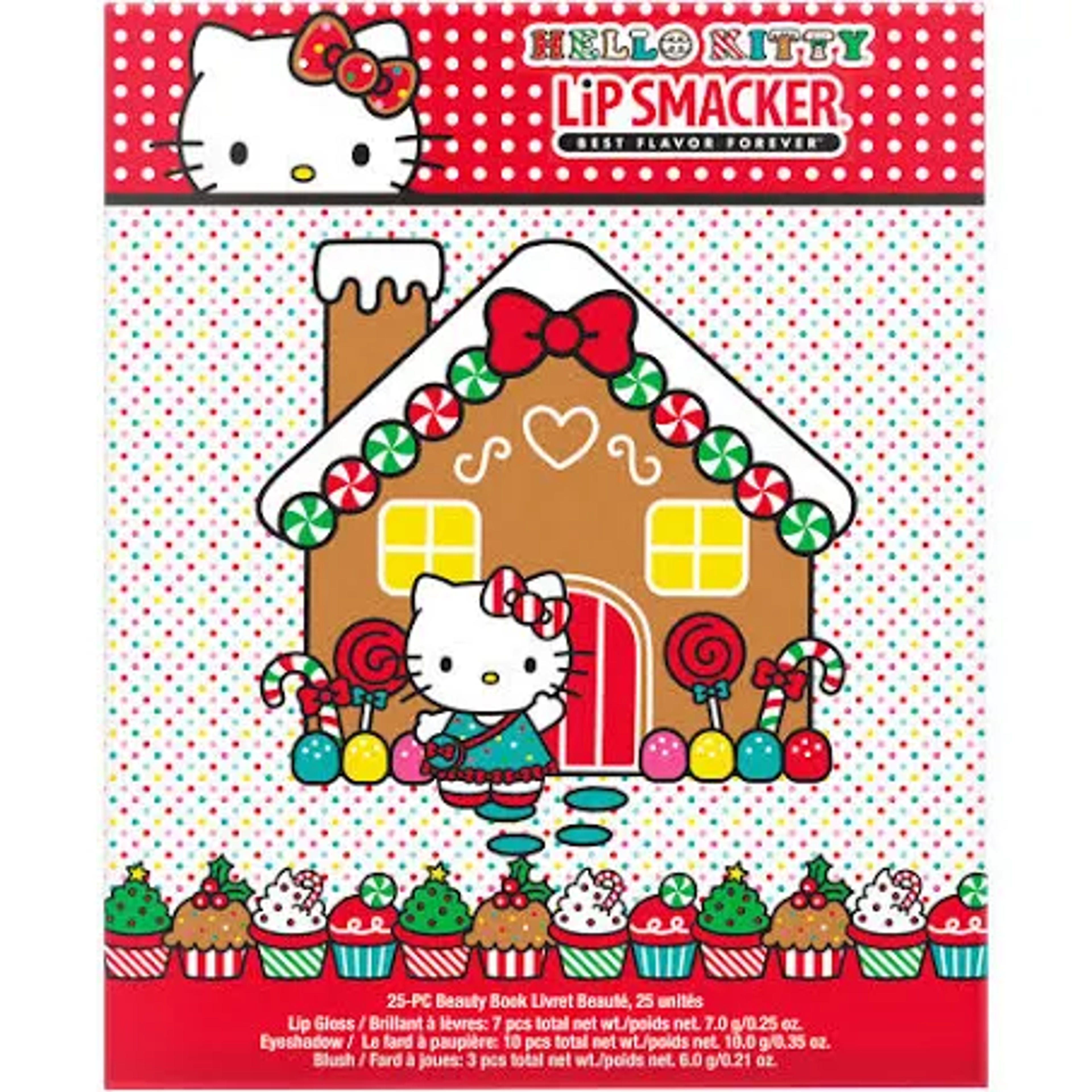 Lip Smacker Hello Kitty Holiday Beauty Book Makeup Set for Girls