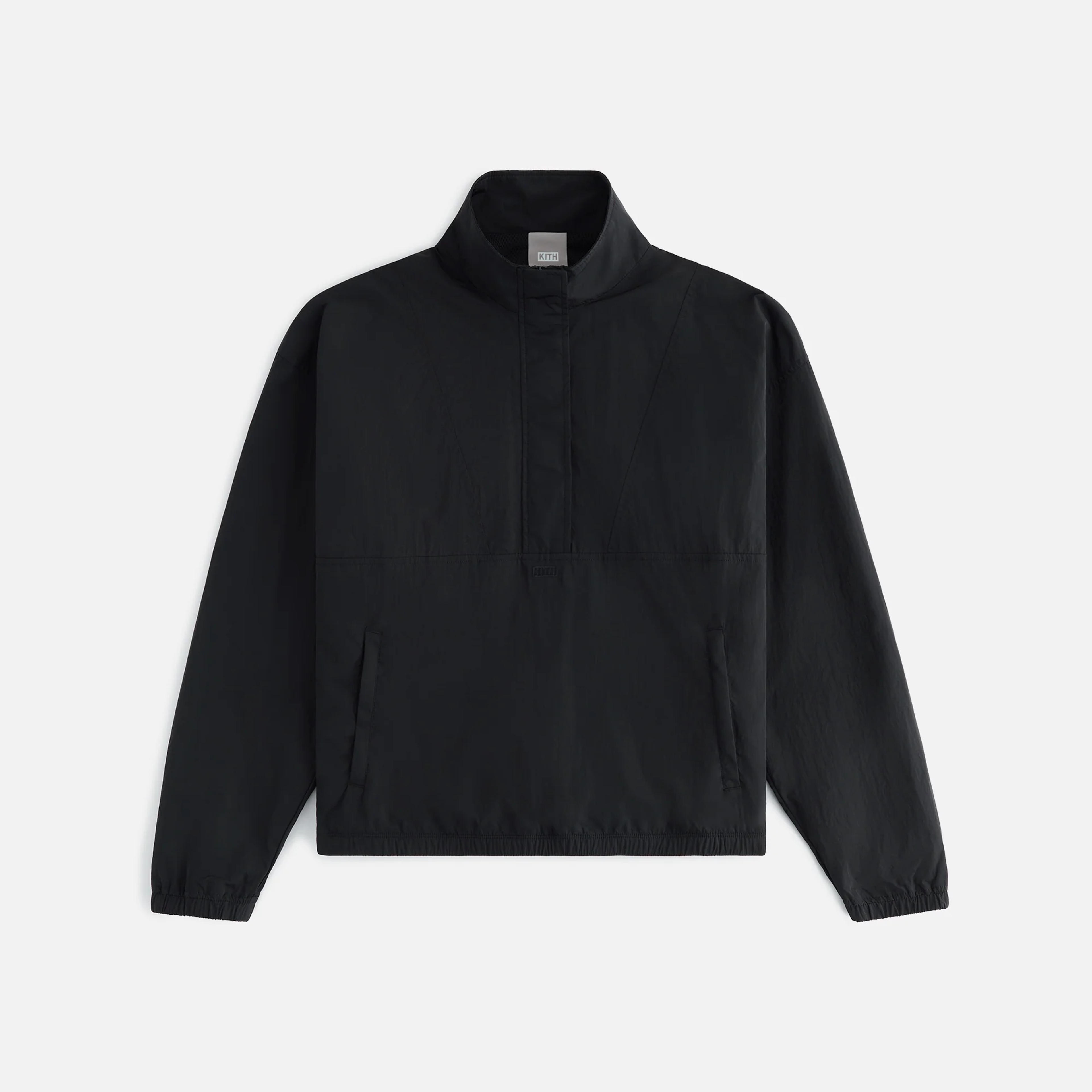 Kith Women Asra Quarter Zip Track Jacket - Black - L