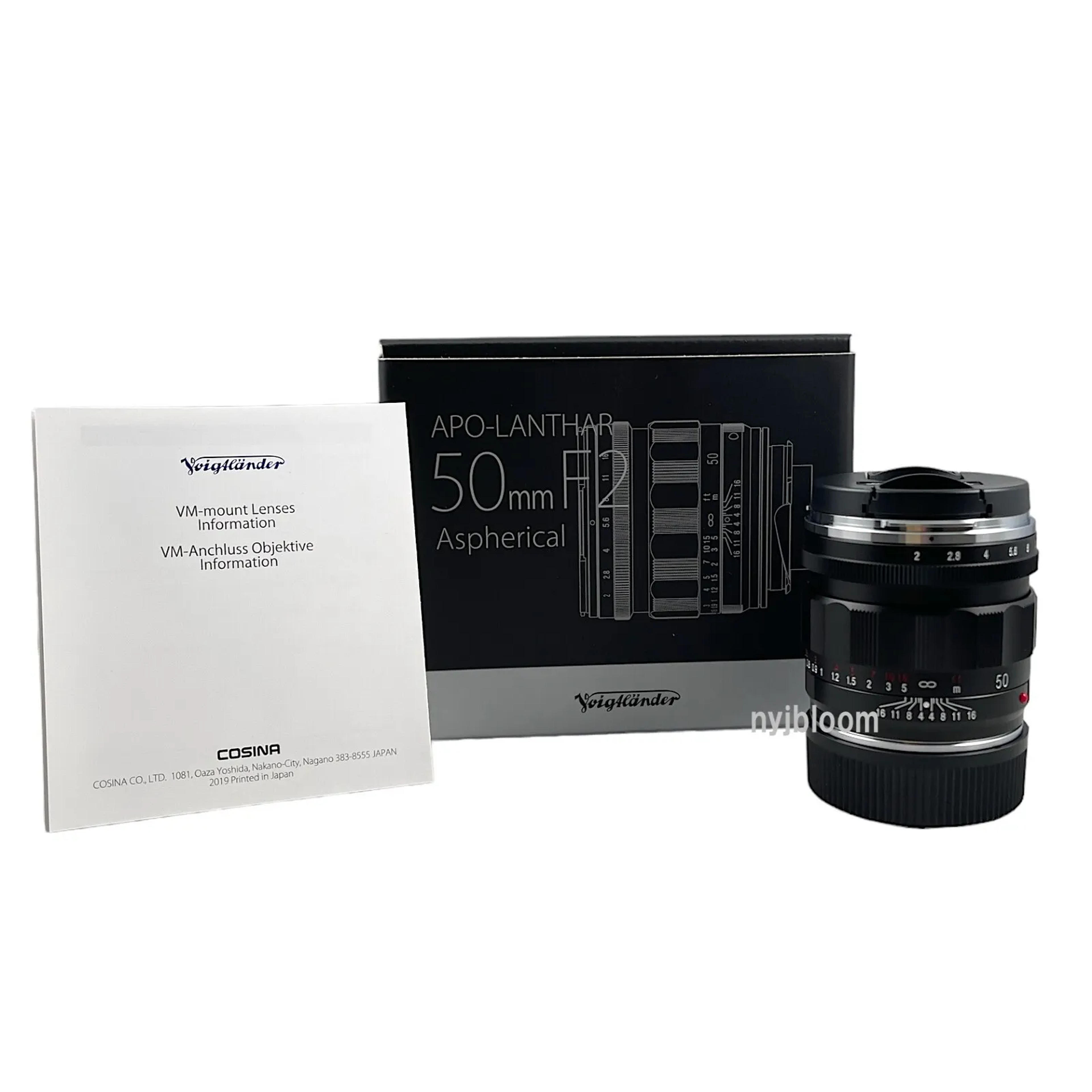 New VOIGTLANDER APO-LANTHAR 50mm f/2 Aspherical VM Mount Lens Manual Focus | eBay