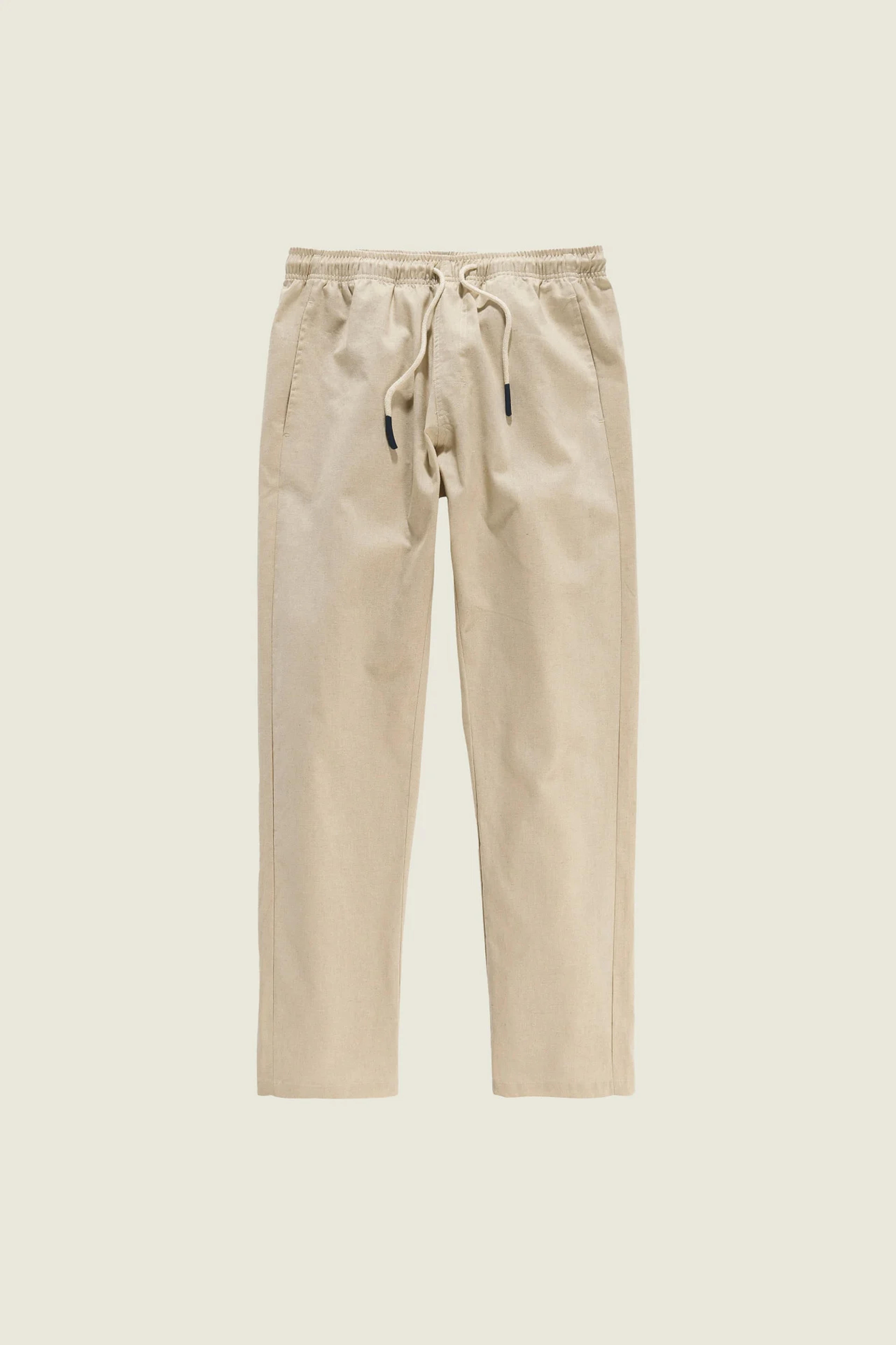 Beige Linen Long Pant | OAS