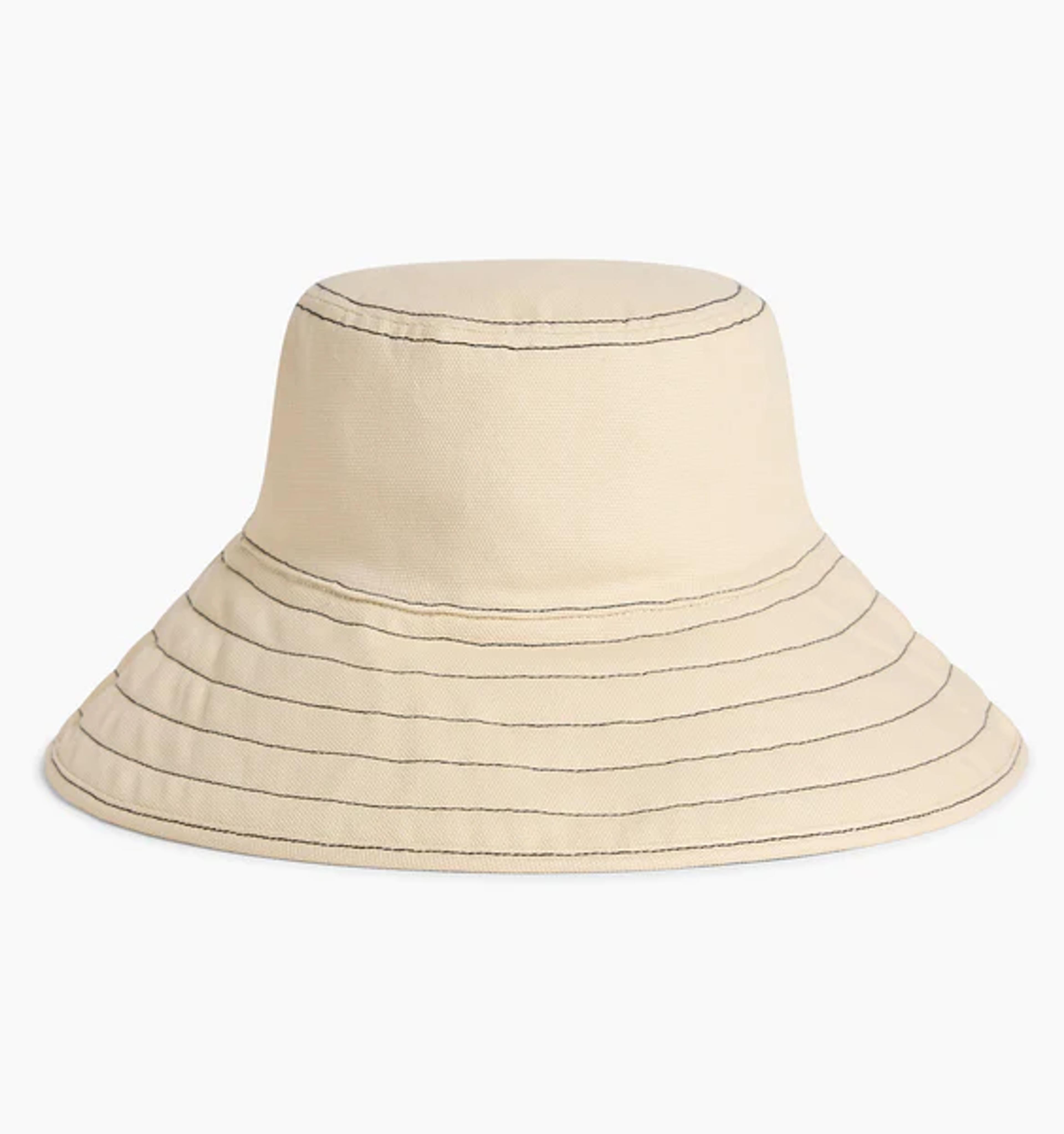 The Sun Hat - Sand Cotton Canvas – Hill House Home