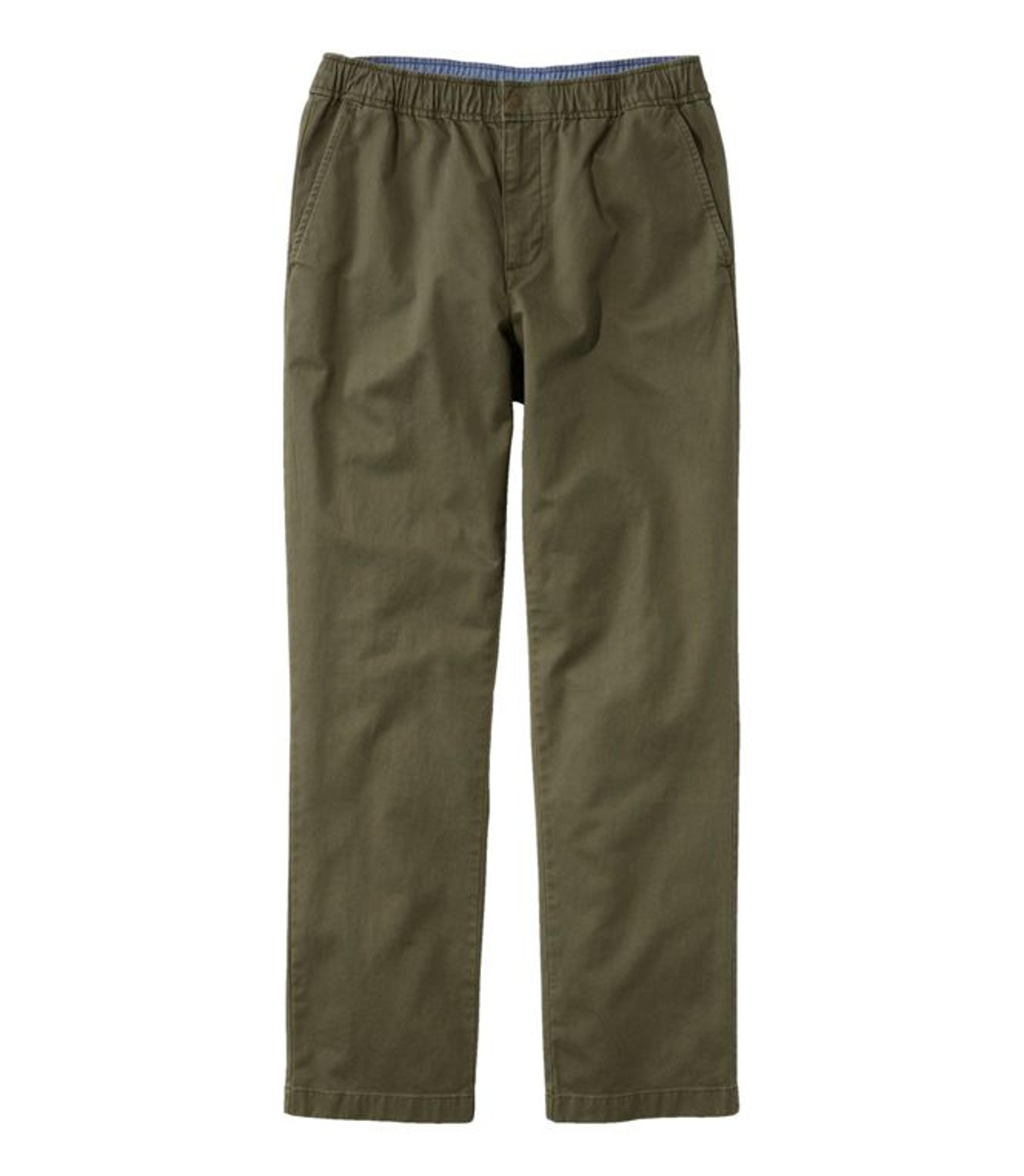 Men's Lakewashed® Stretch Khakis, Pull-On, Standard Fit | Pants at L.L.Bean