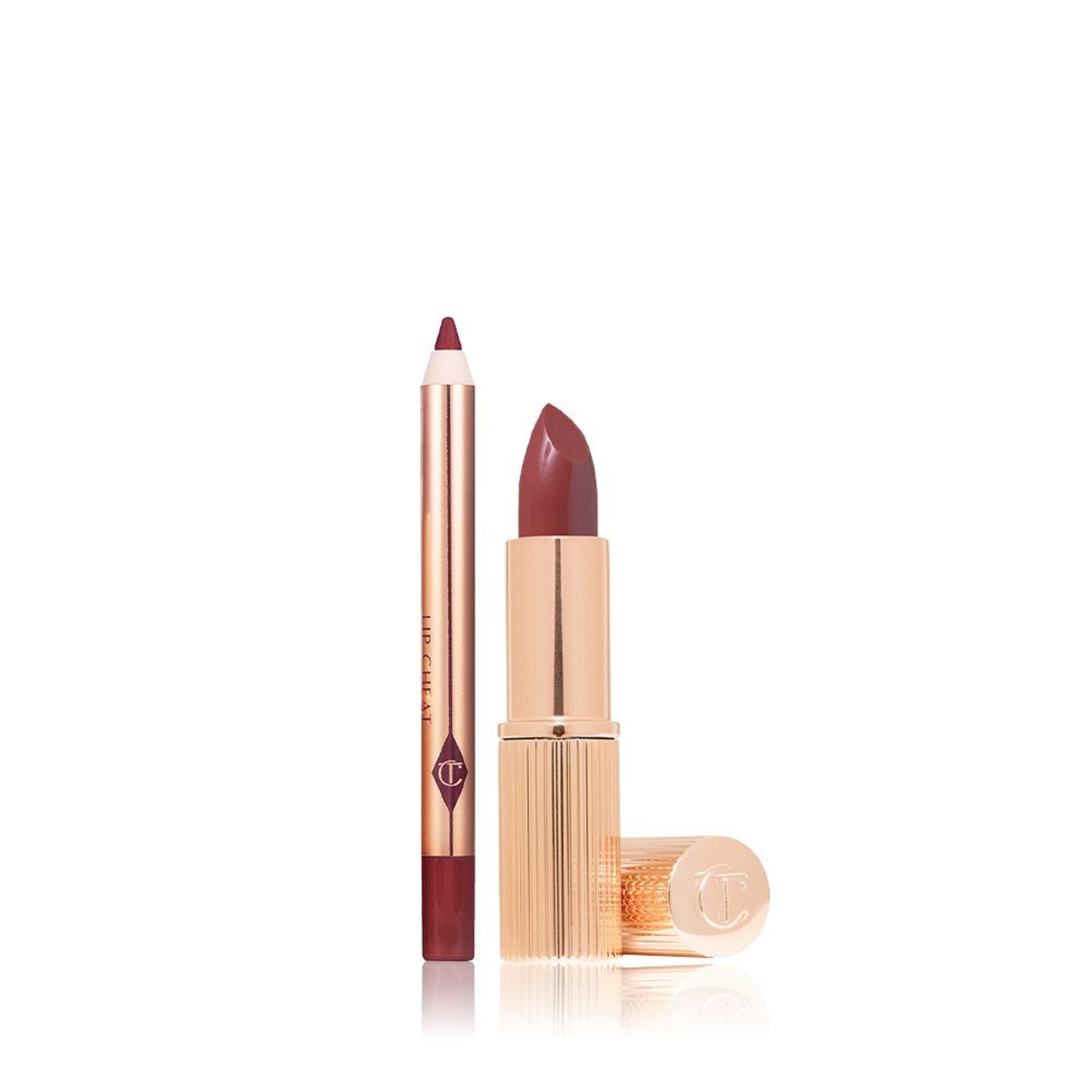 Charlotte Tilbury Mini Pillow Talk Lip Kit - Pillow Talk Intense