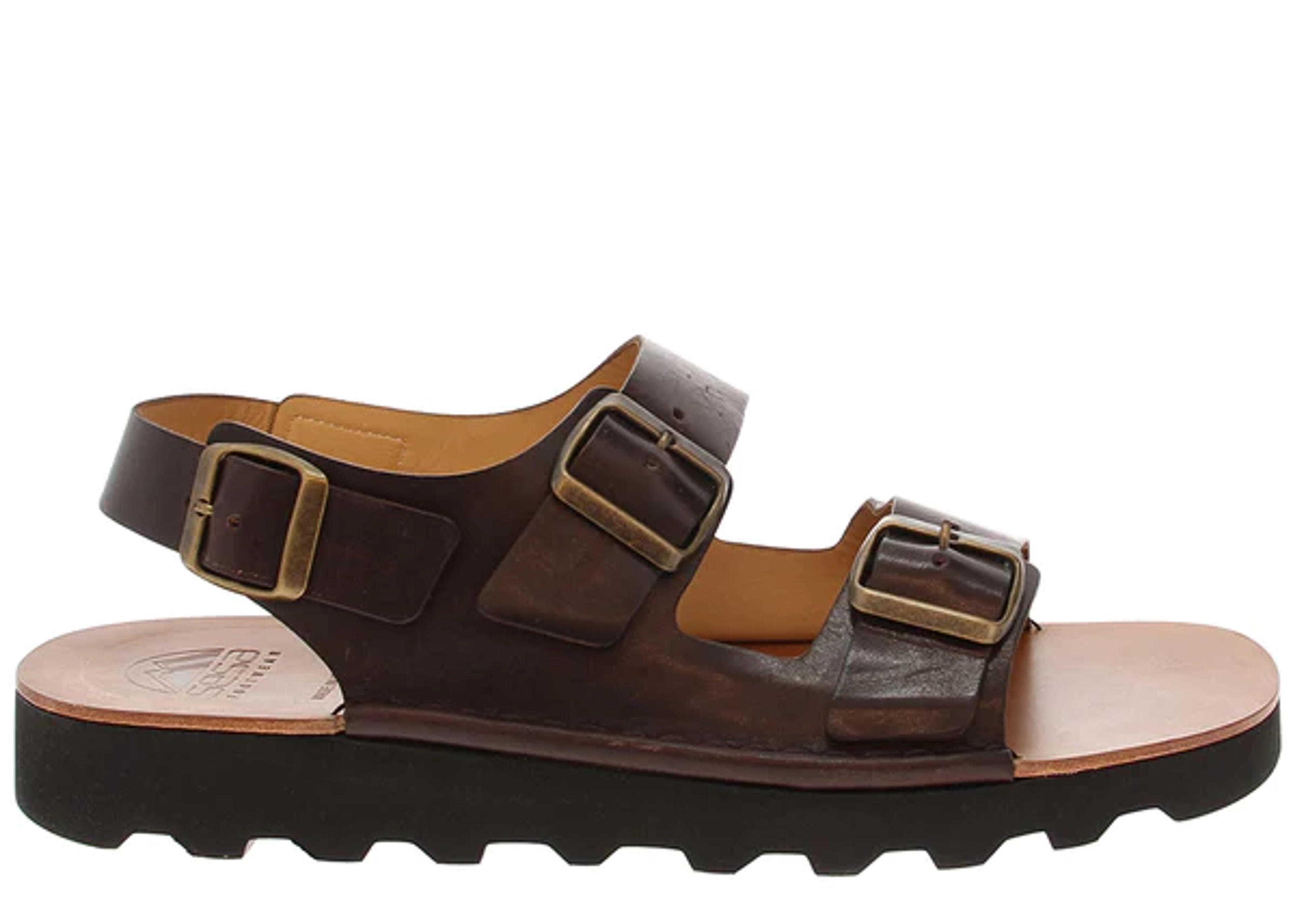 Sesa - San Francisco Sandals in Dark Chocolate – gravitypope