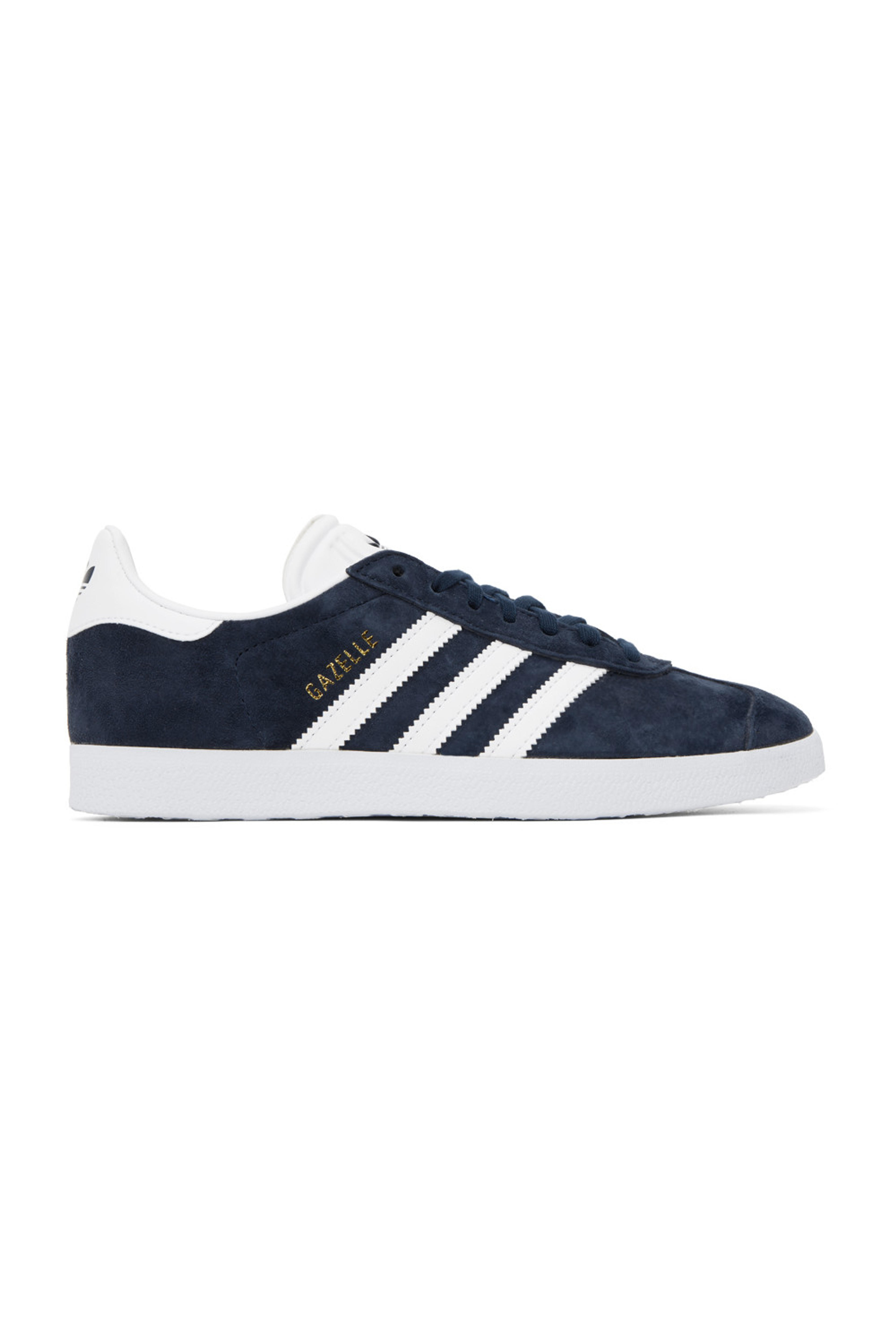 Navy Gazelle Sneakers by adidas Originals on Sale