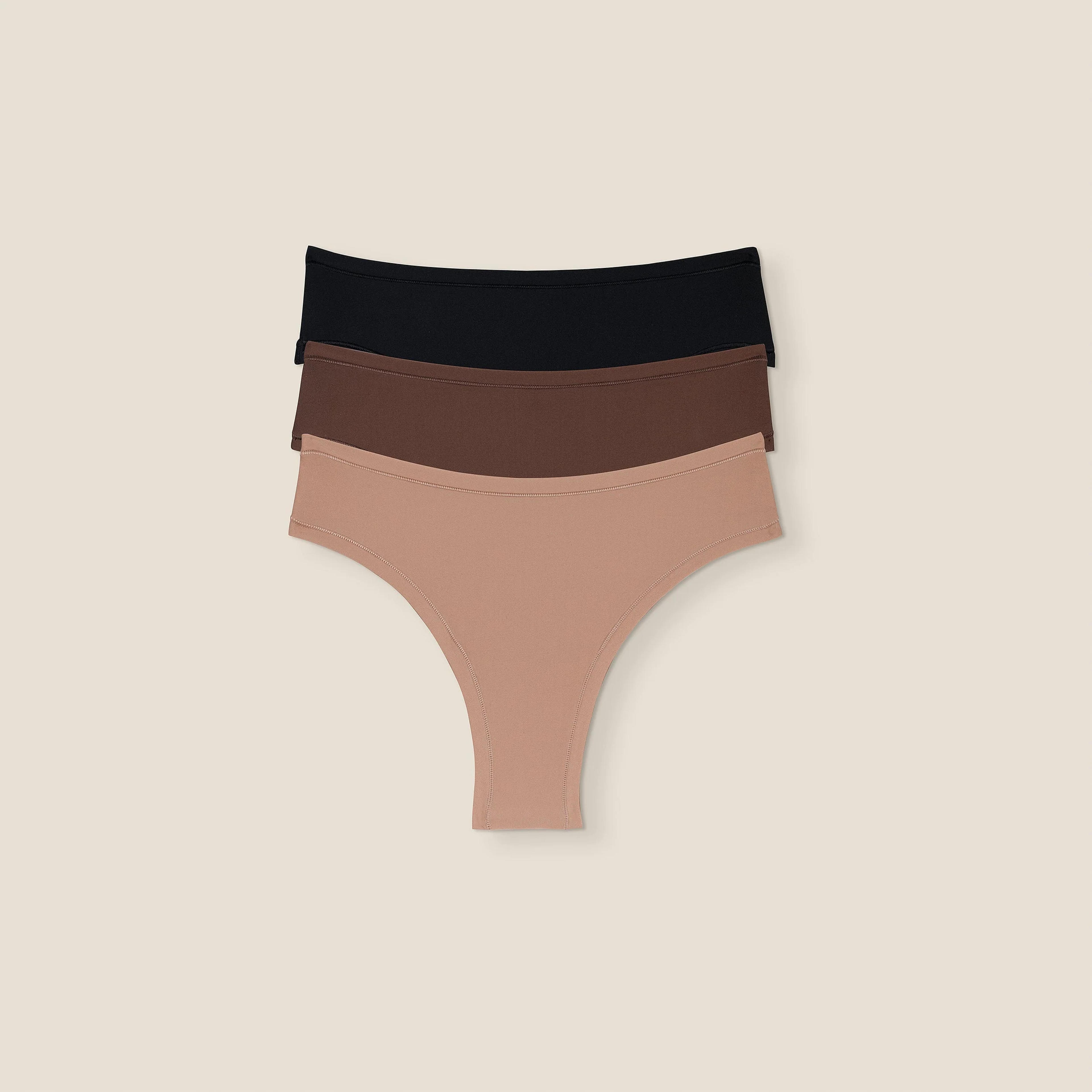 Nude Brazilian (3 Pack) - Multi