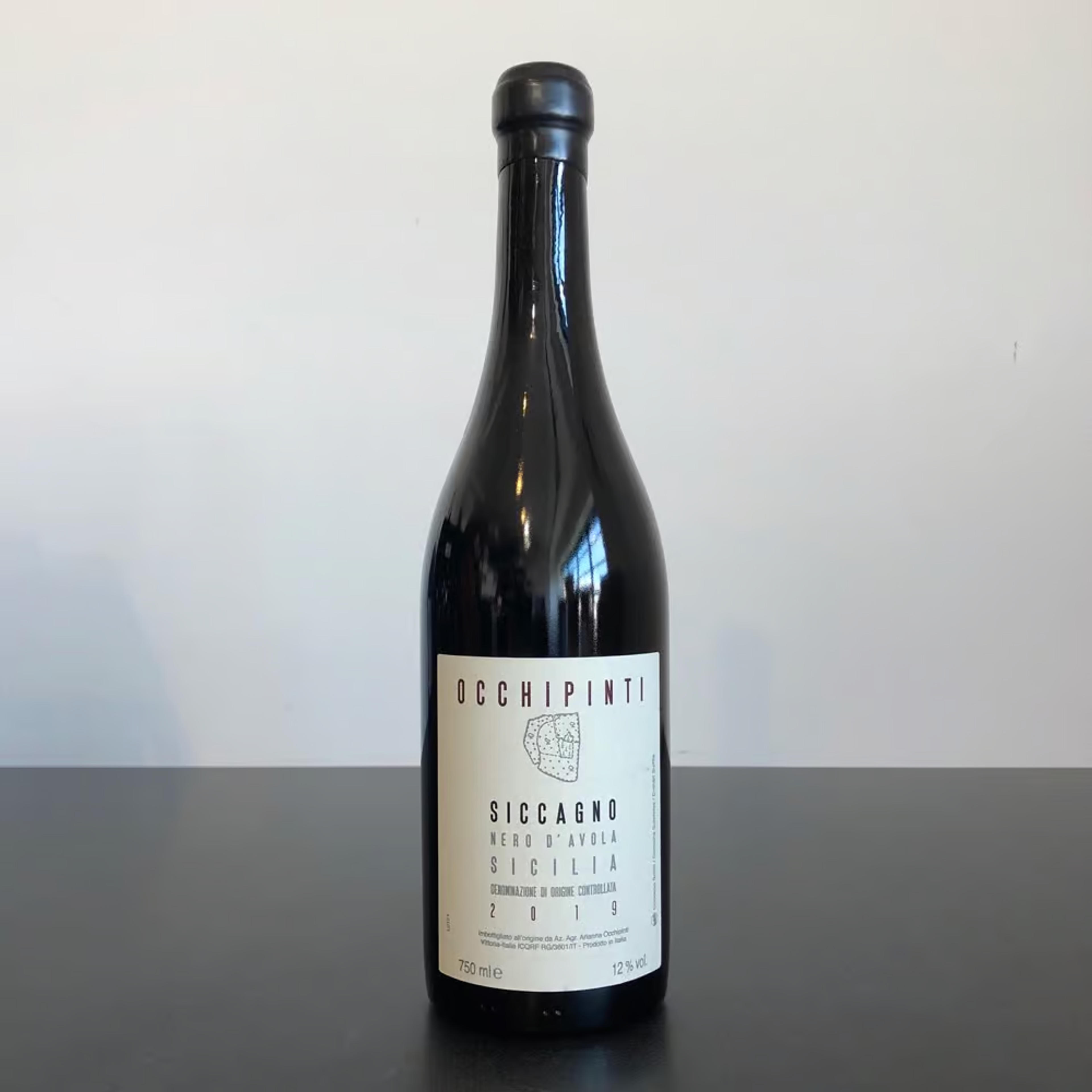 2019 Azienda Agricola Arianna Occhipinti 'Siccagno' Nero d'Avola Sicilia IGT Sicily, Italy