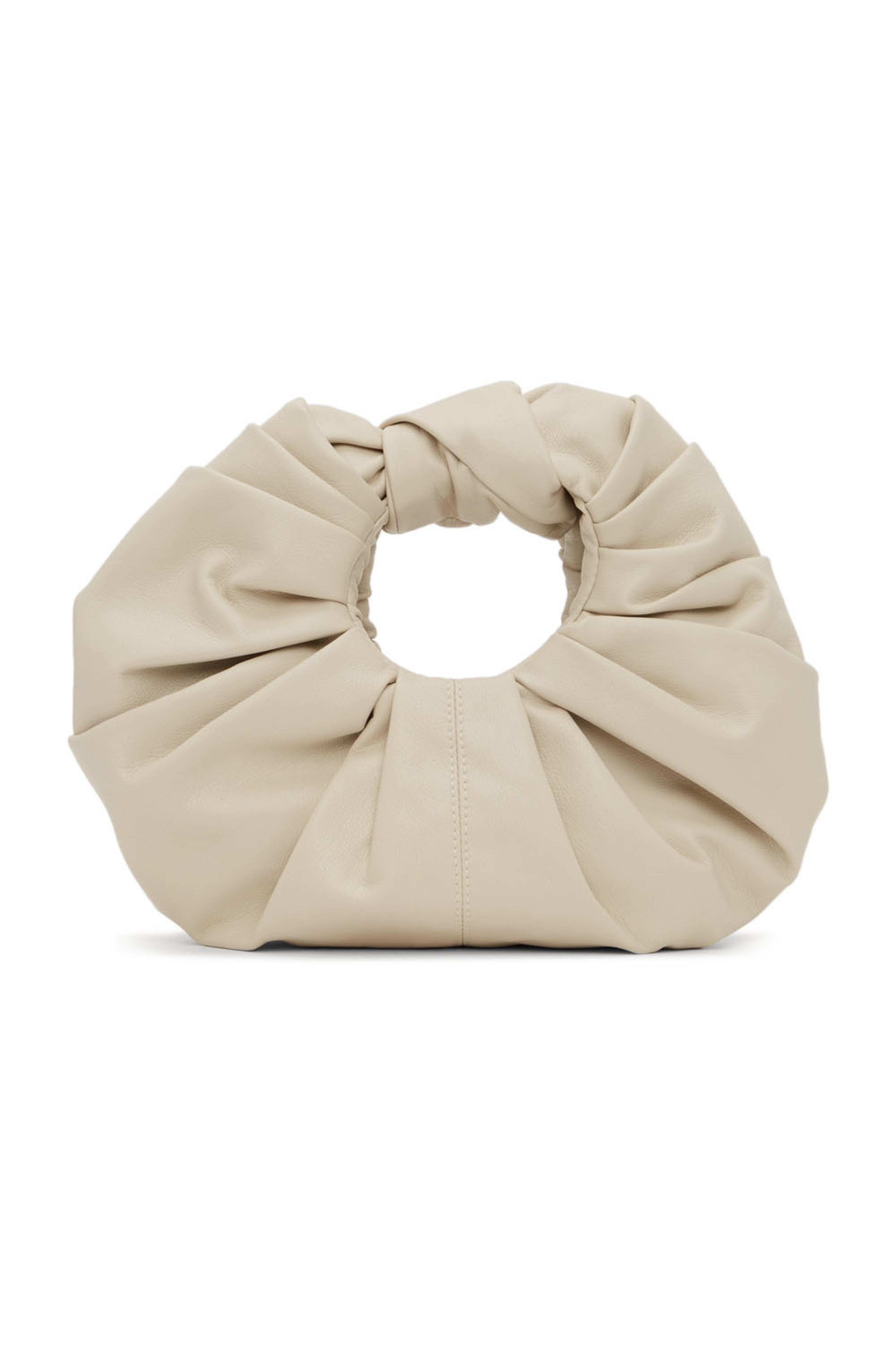 GIA STUDIOS - Off-White Mini Croissant Bag