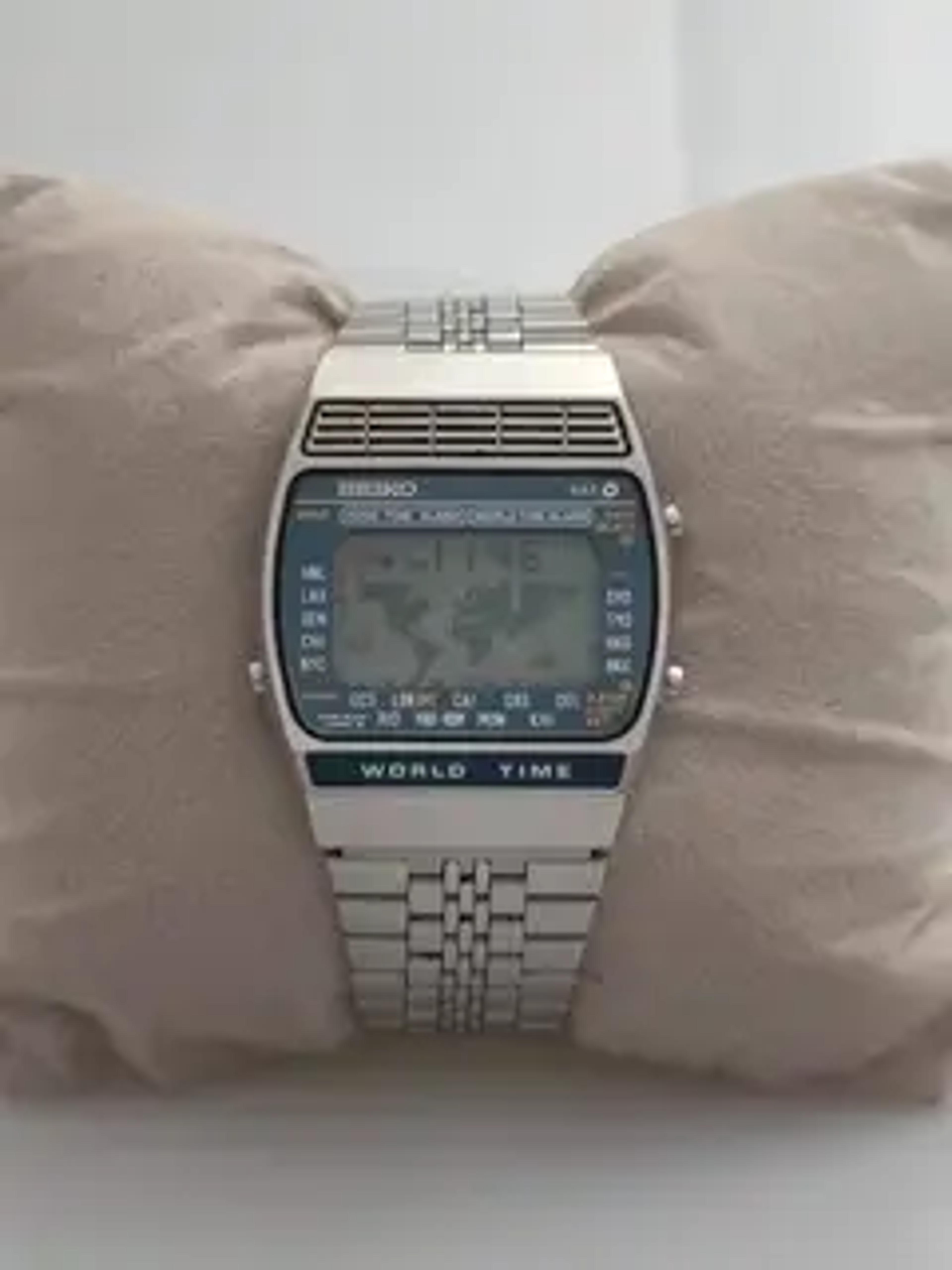 Vintage Rare Vintage Seiko World Time Digital Watch Ref. A239-502A | Grailed