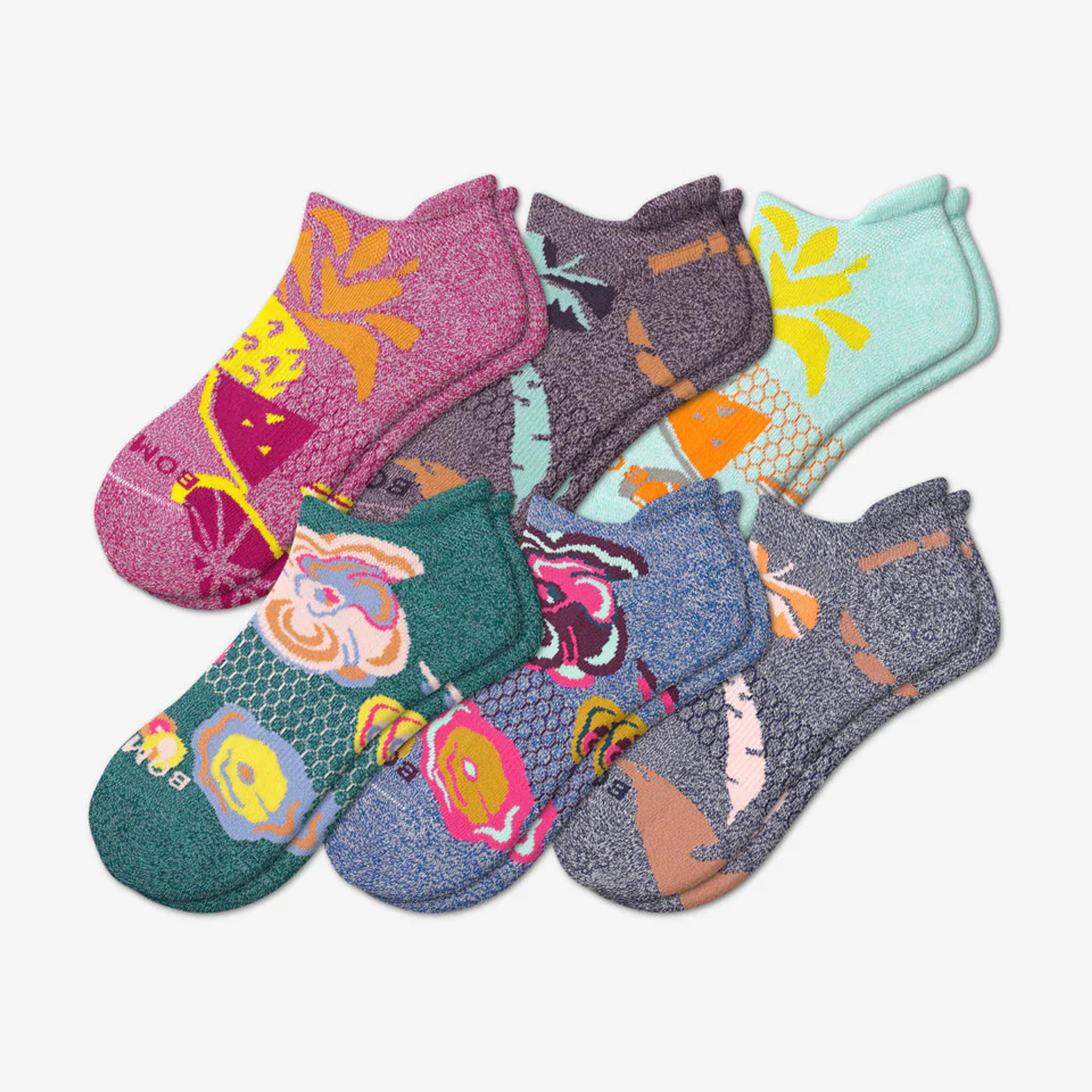 Women’s Tropical Ankle Sock 6-Pack