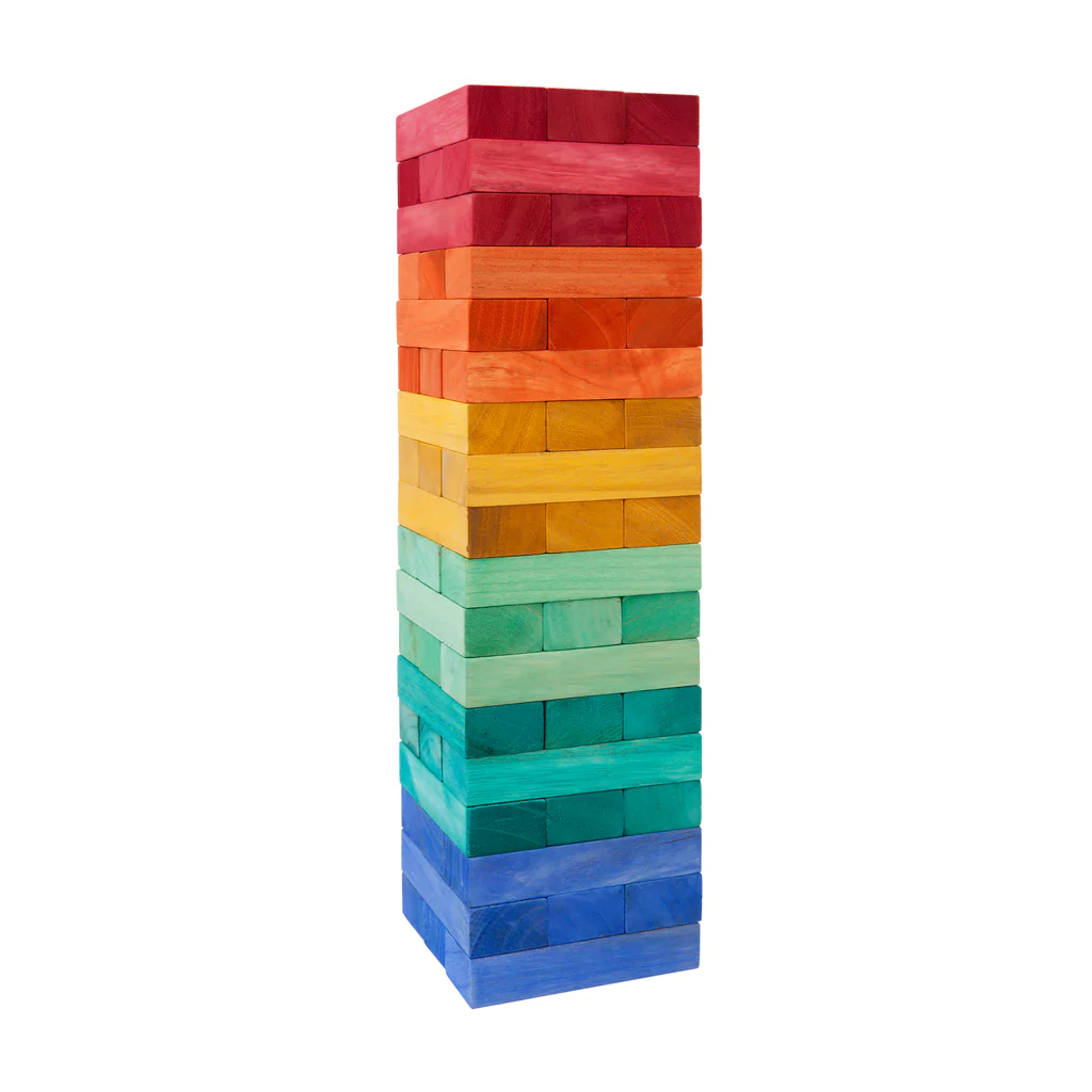 Giant Jumbling Tower | Rainbow