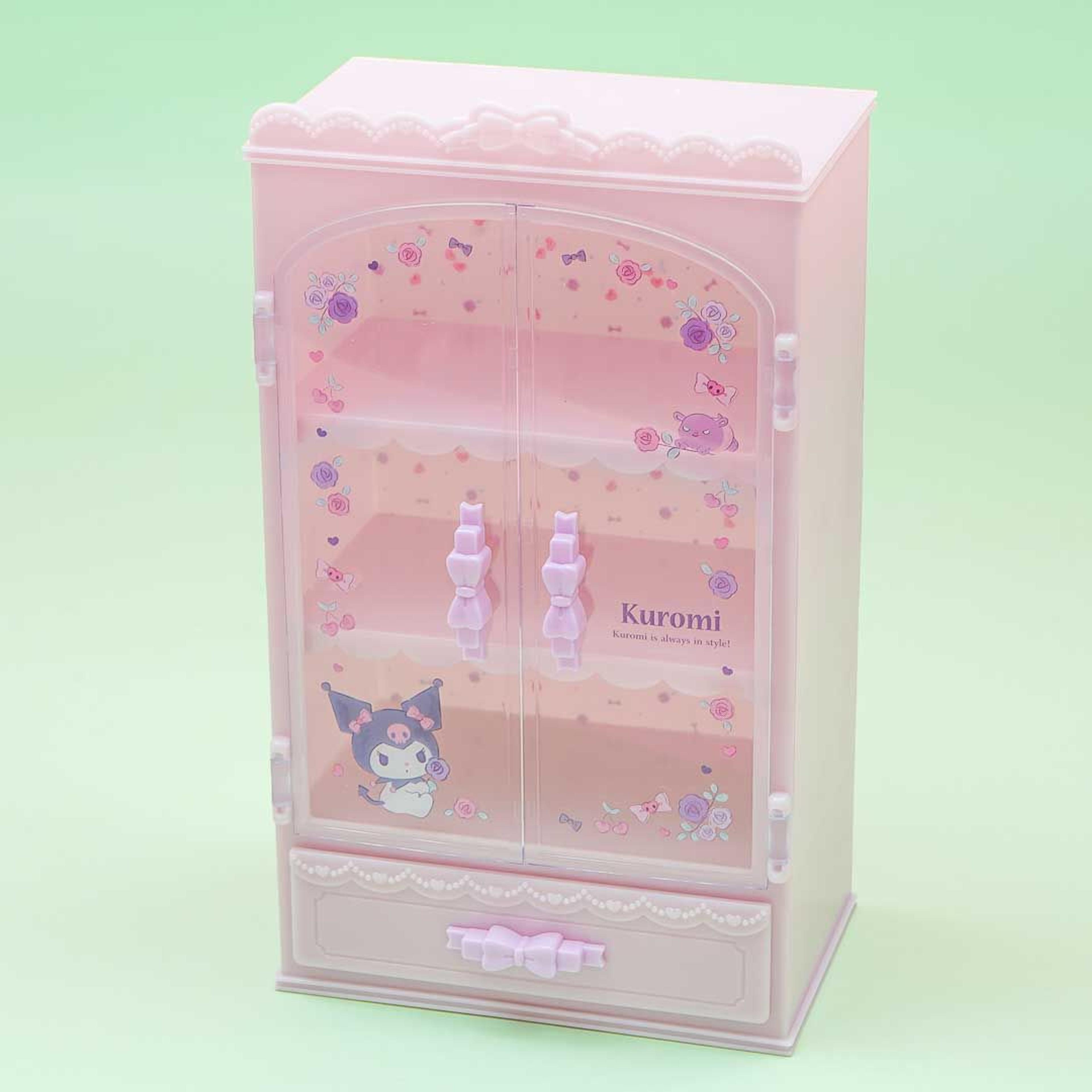 Kuromi Flowery Desk Cabinet