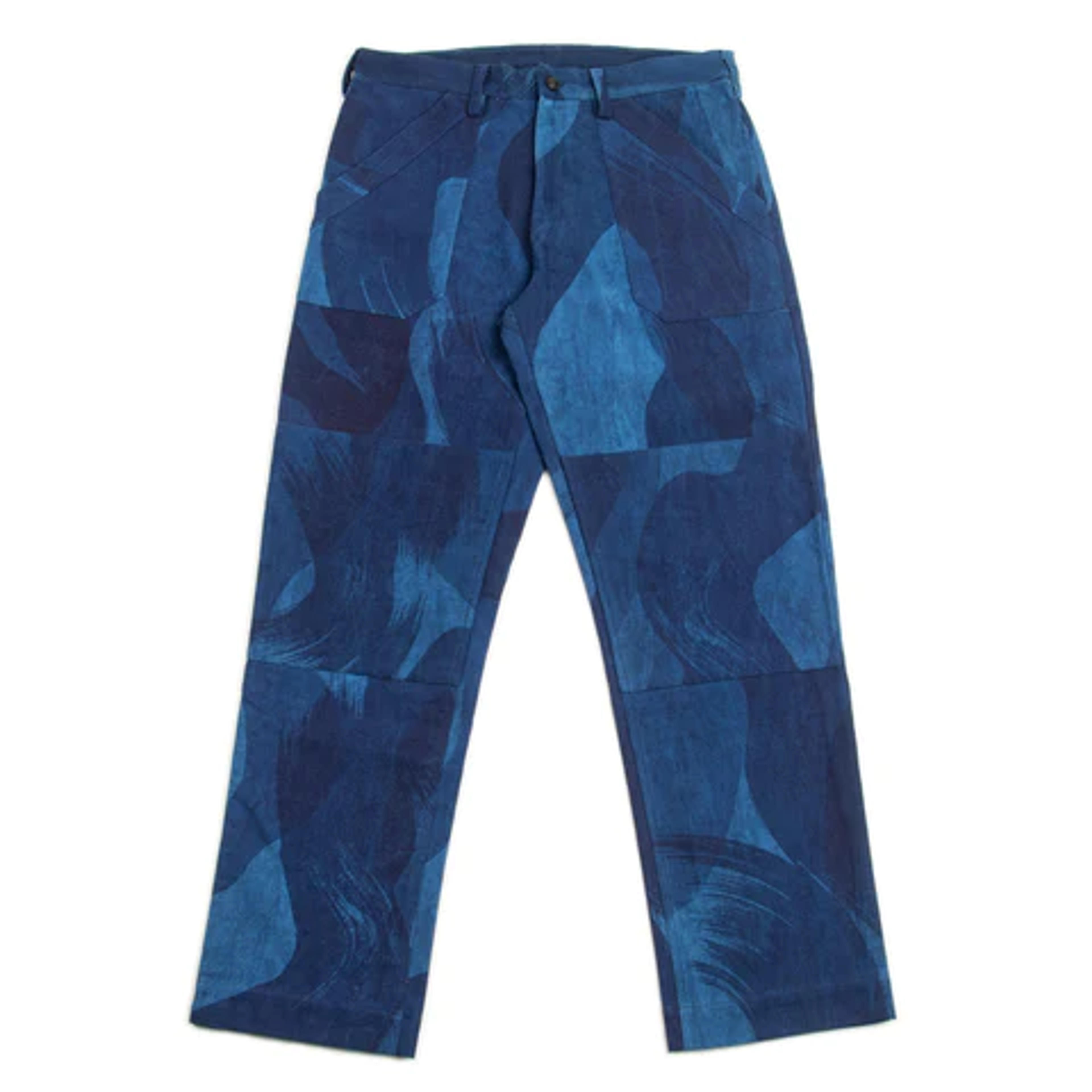 Indi + Ash Isaac Pant - Indigo Paintbrush Camo - Standard & Strange