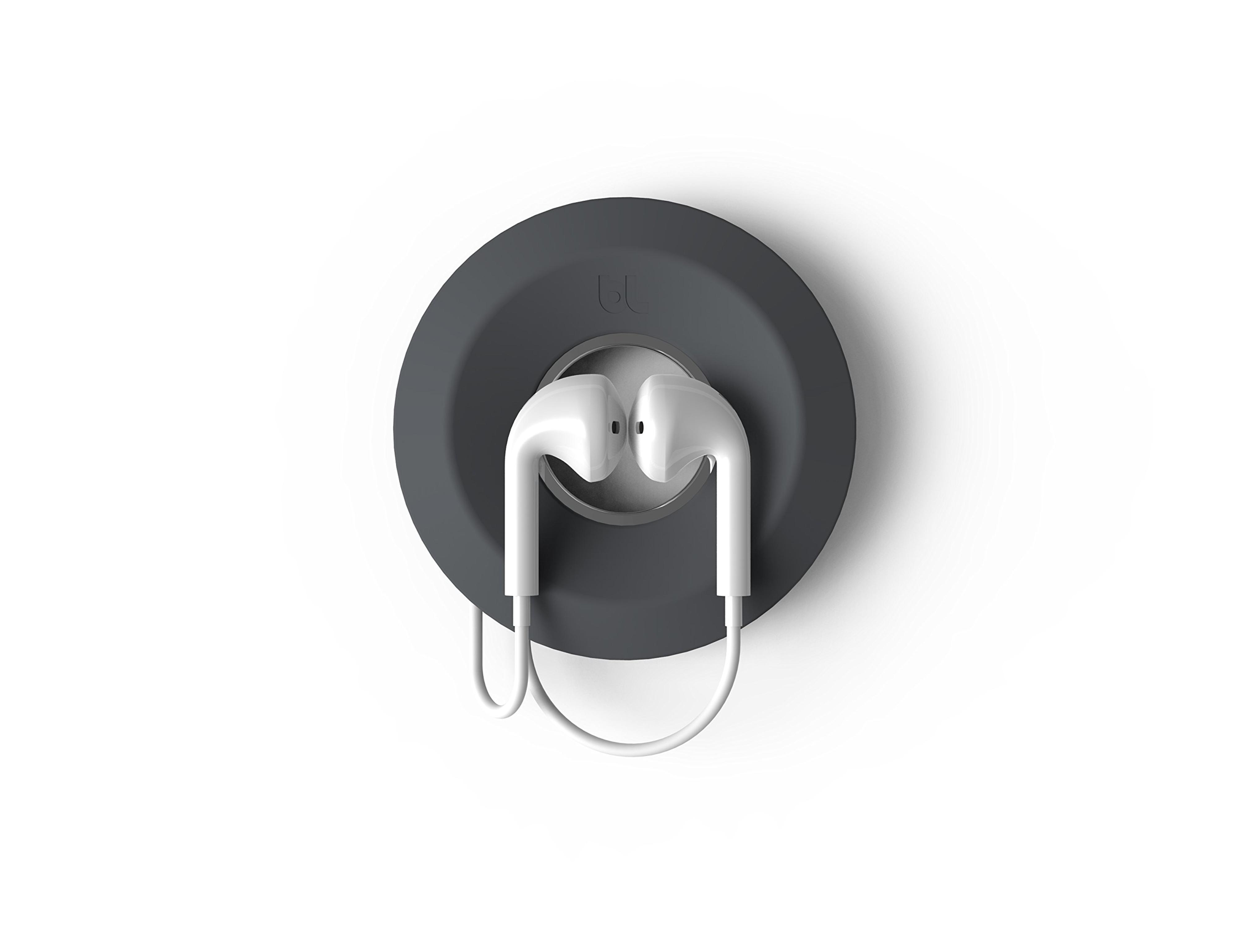 Bluelounge Cableyoyo Earbud Cable Management, Dark Grey