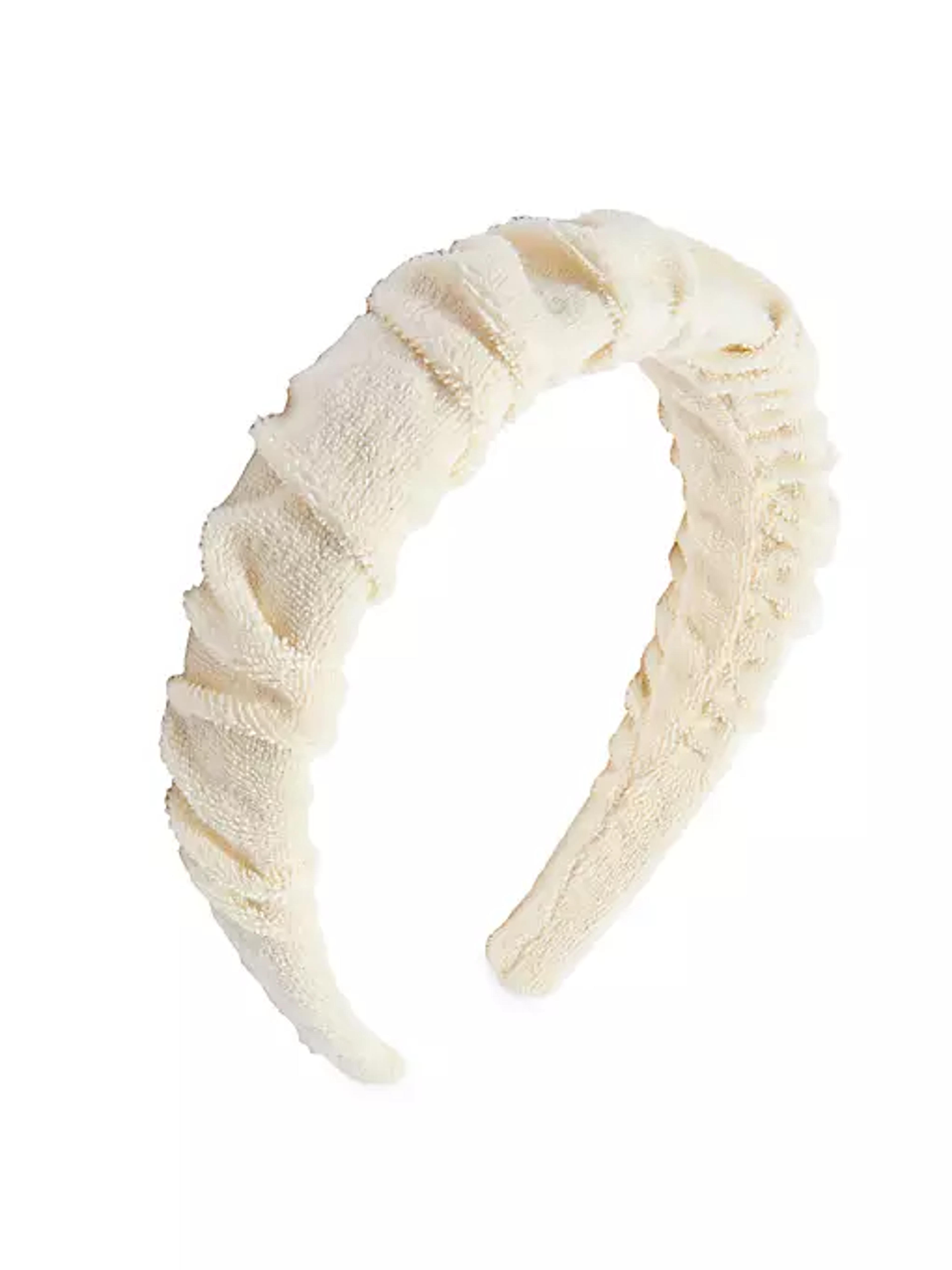 Shop Lele Sadoughi Kelly Ruched Terry Cloth Headband | Saks Fifth Avenue