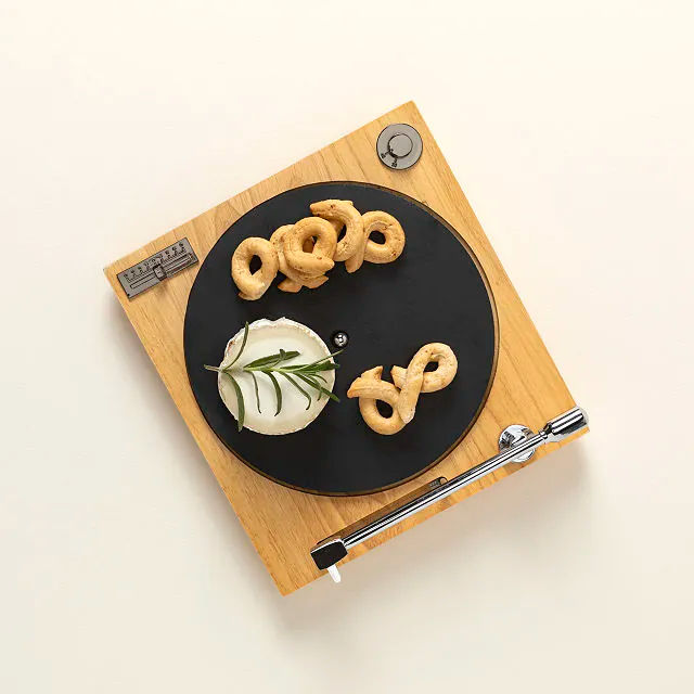 Turntable Cheese Board | Uncommon Goods