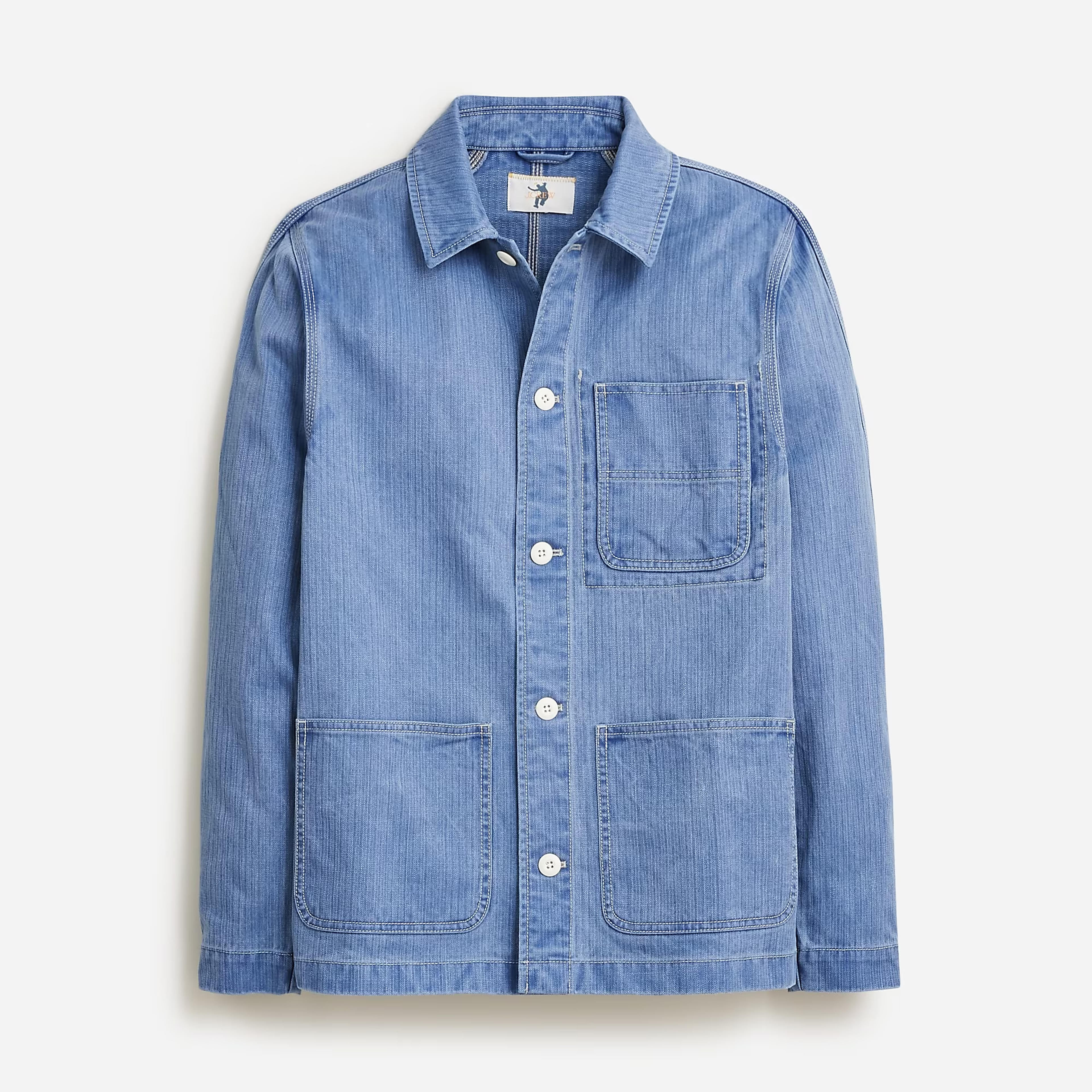 J.Crew: Limited-edition Union LA X J.Crew Cotton Herringbone Chore Jacket For Men