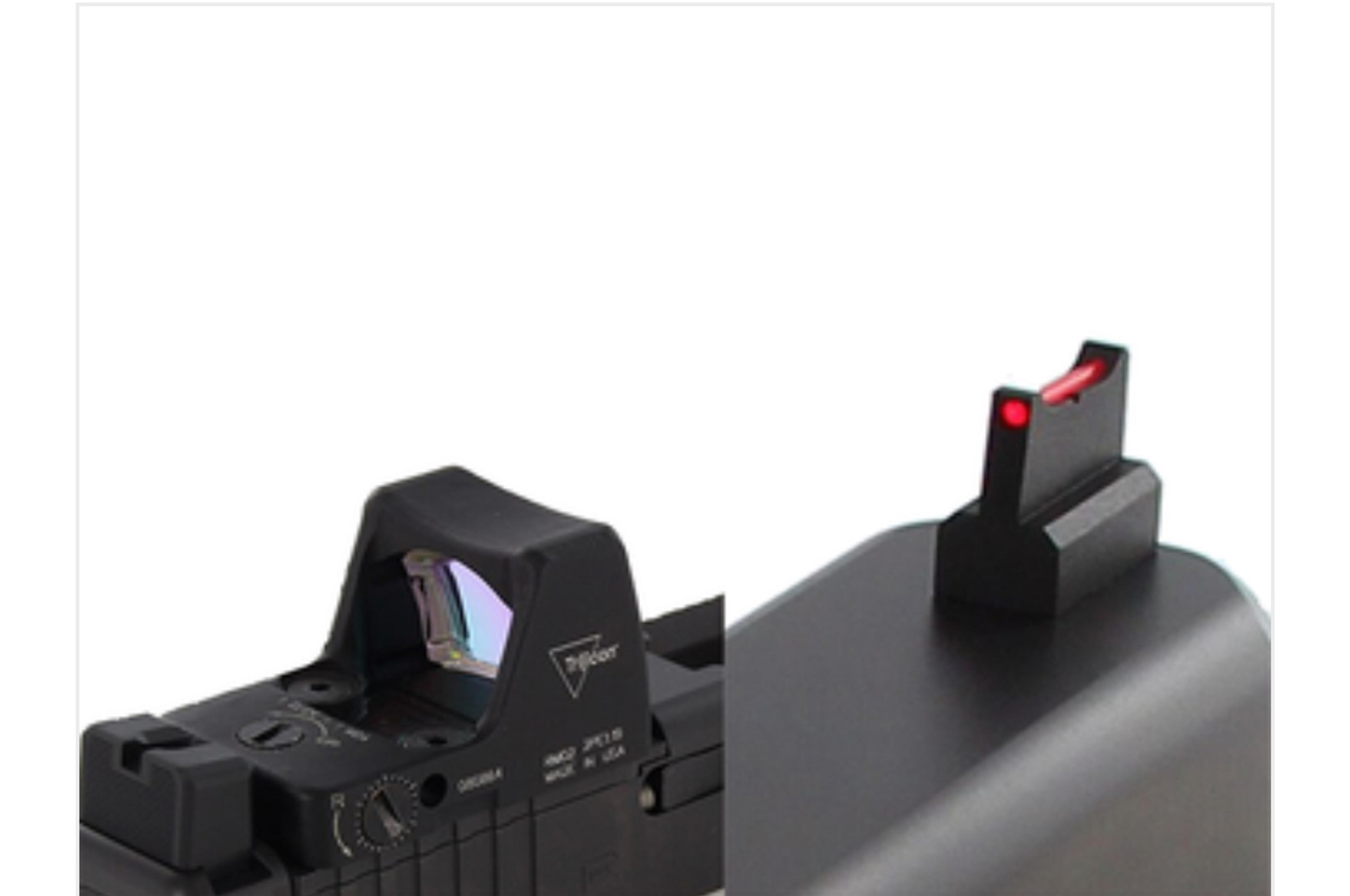 Sight Set, for Glock® MOS Pistols, Fixed Co-Witness (Use with Trijicon® RMR® Sight), by Dawson Precision® - Dawson Precision, Inc.