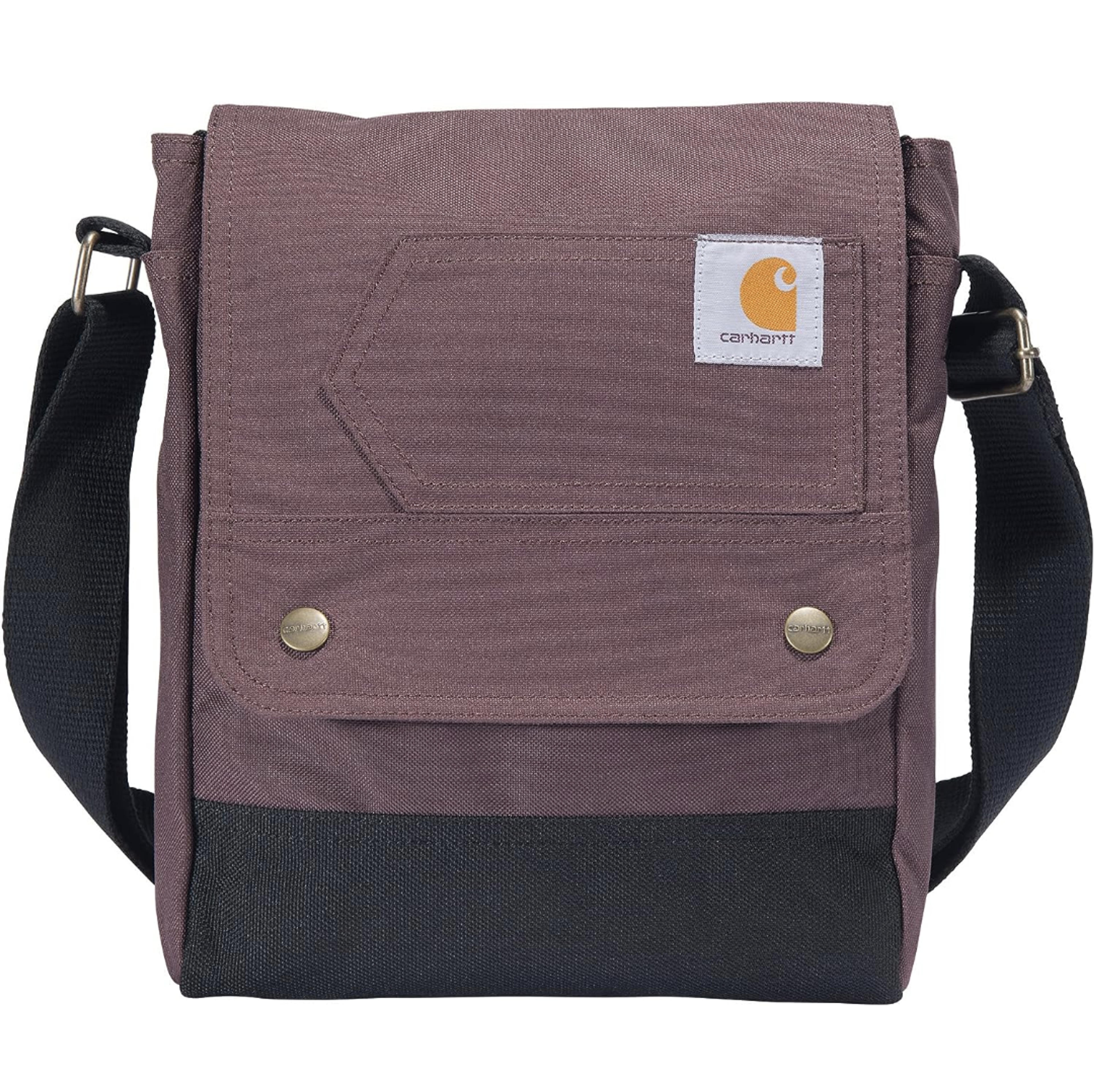 Amazon.com: Carhartt, Durable, Adjustable Crossbody Bag with Flap Over Snap Closure, Wine : Clothing, Shoes & Jewelry