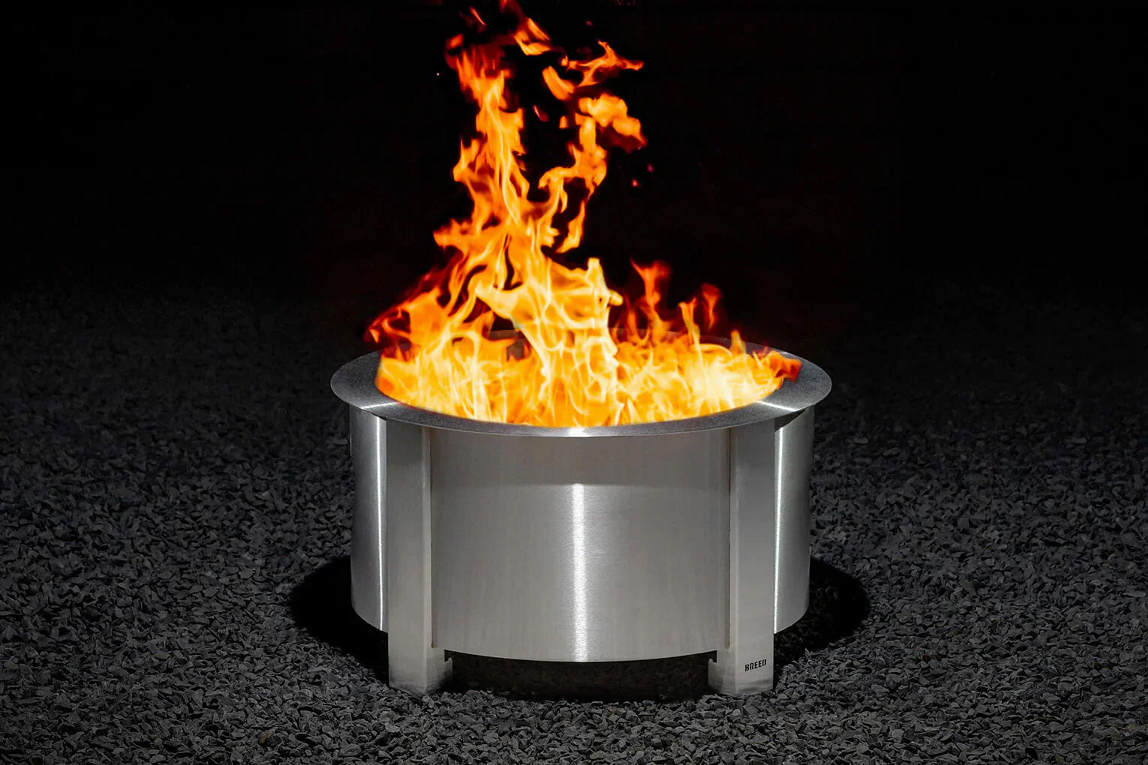 24 inch Stainless steel breeo firepit