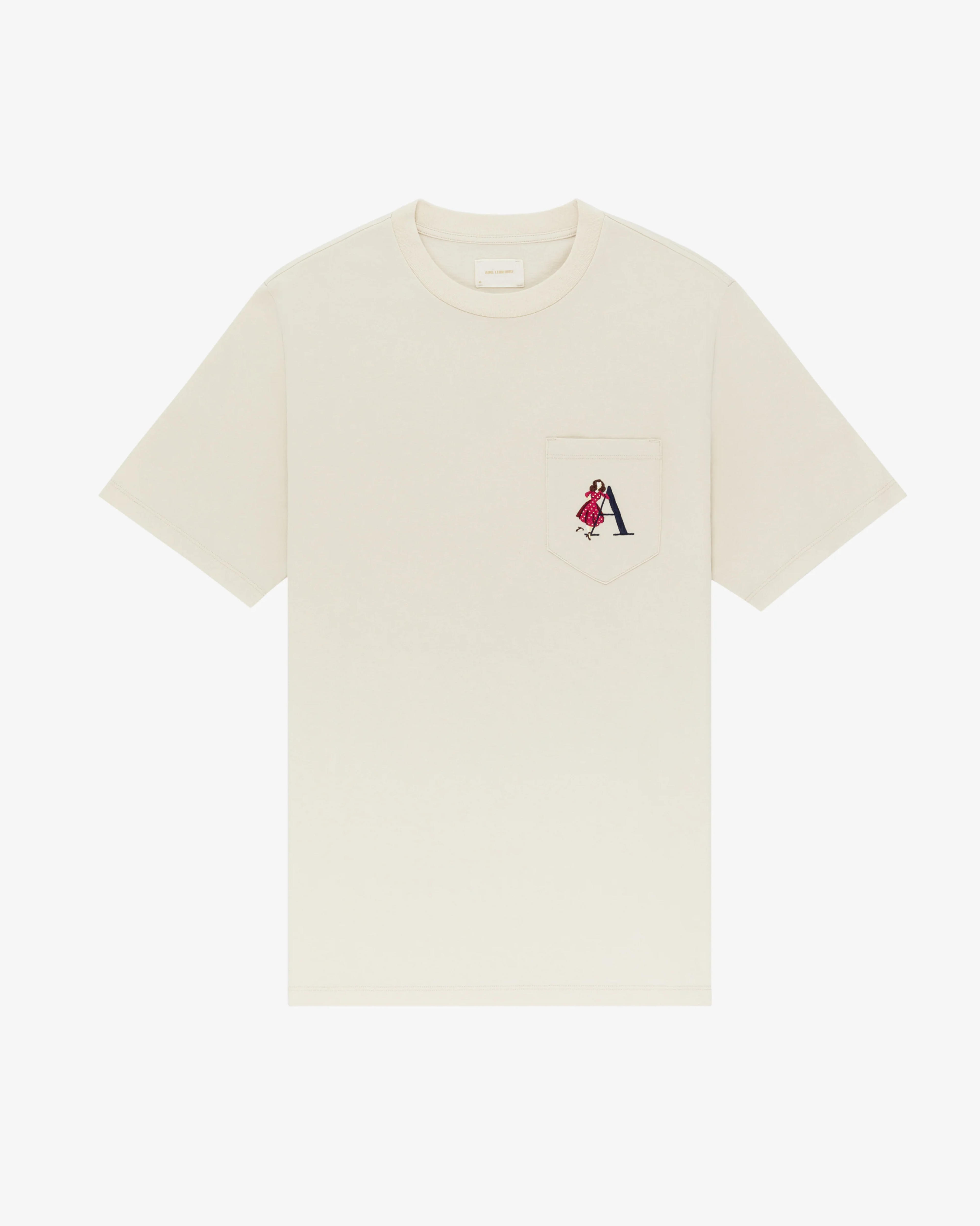 Embroidered 'A' Pocket Tee