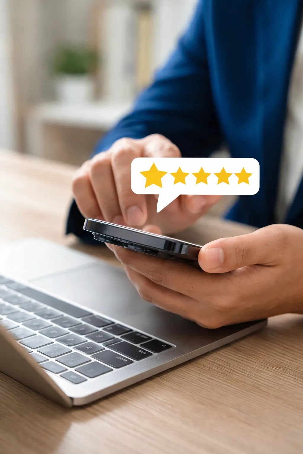 Imagem exibindo a tela de mais do cartão de visita digital