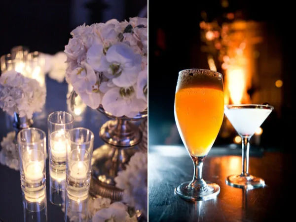 Fotos de casamento a noite Decoração de casamento a noite com velas
