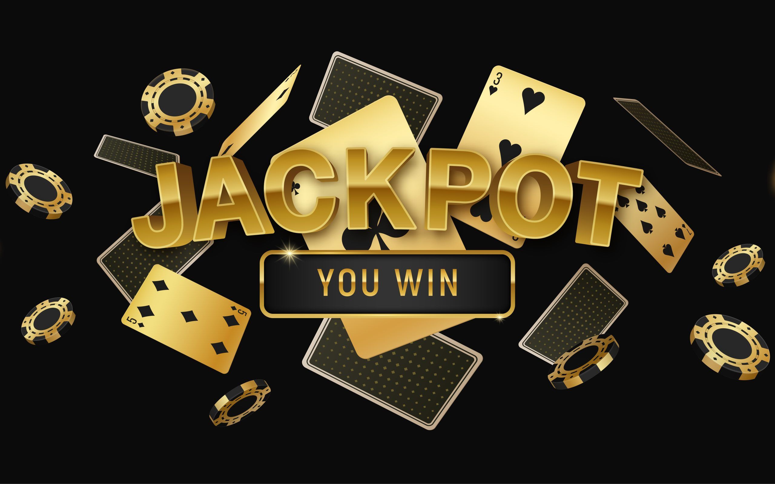 Jackpot Poker Horizontal Banner