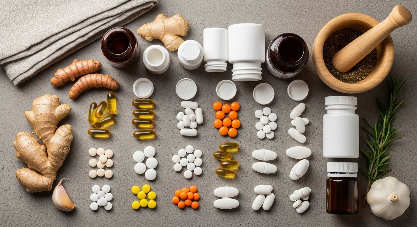 vitamins for pain and inflammation