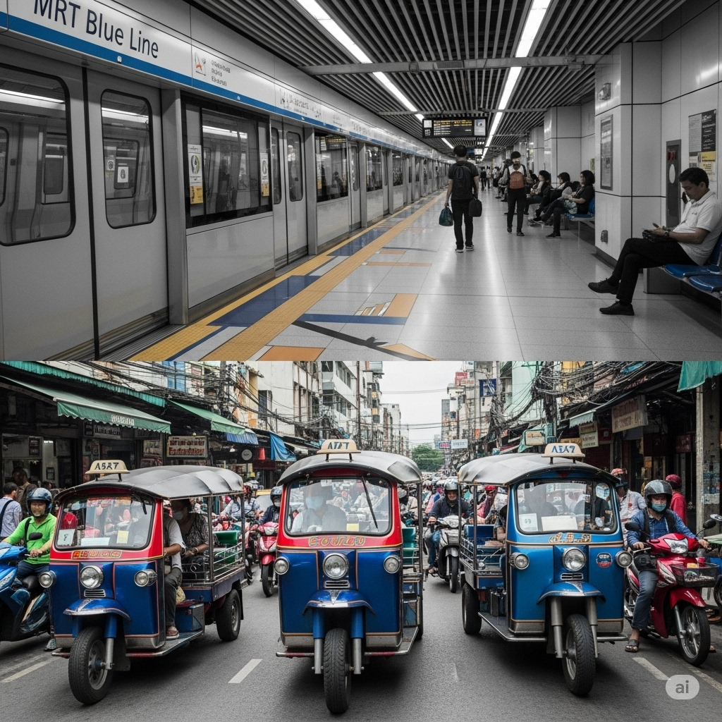 Traveling Across Thailand